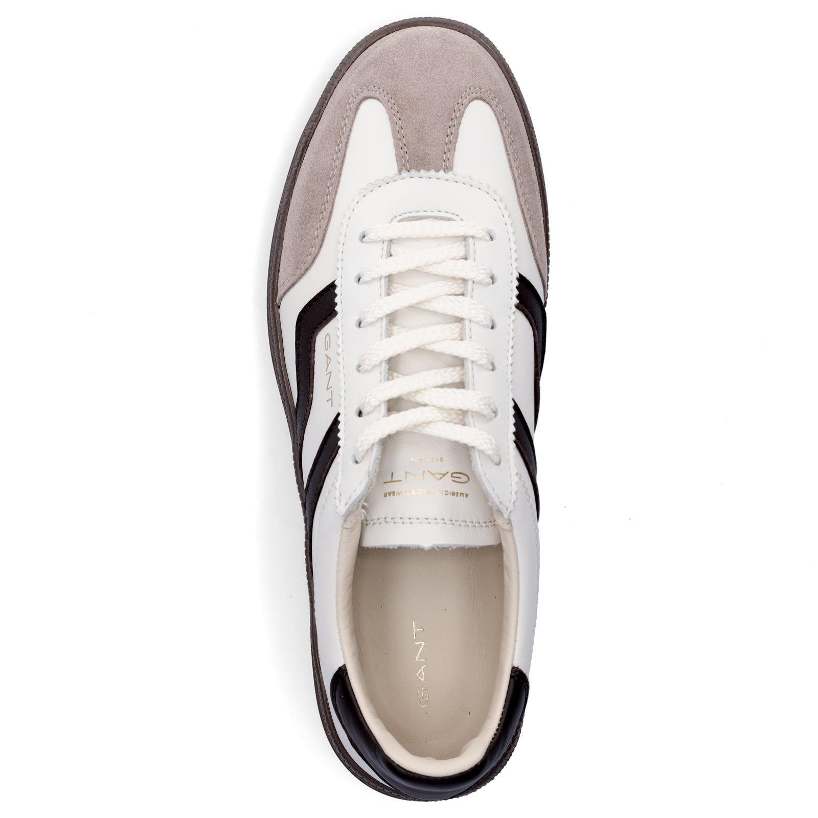 Gant women's sneakers Cuzima white brown
