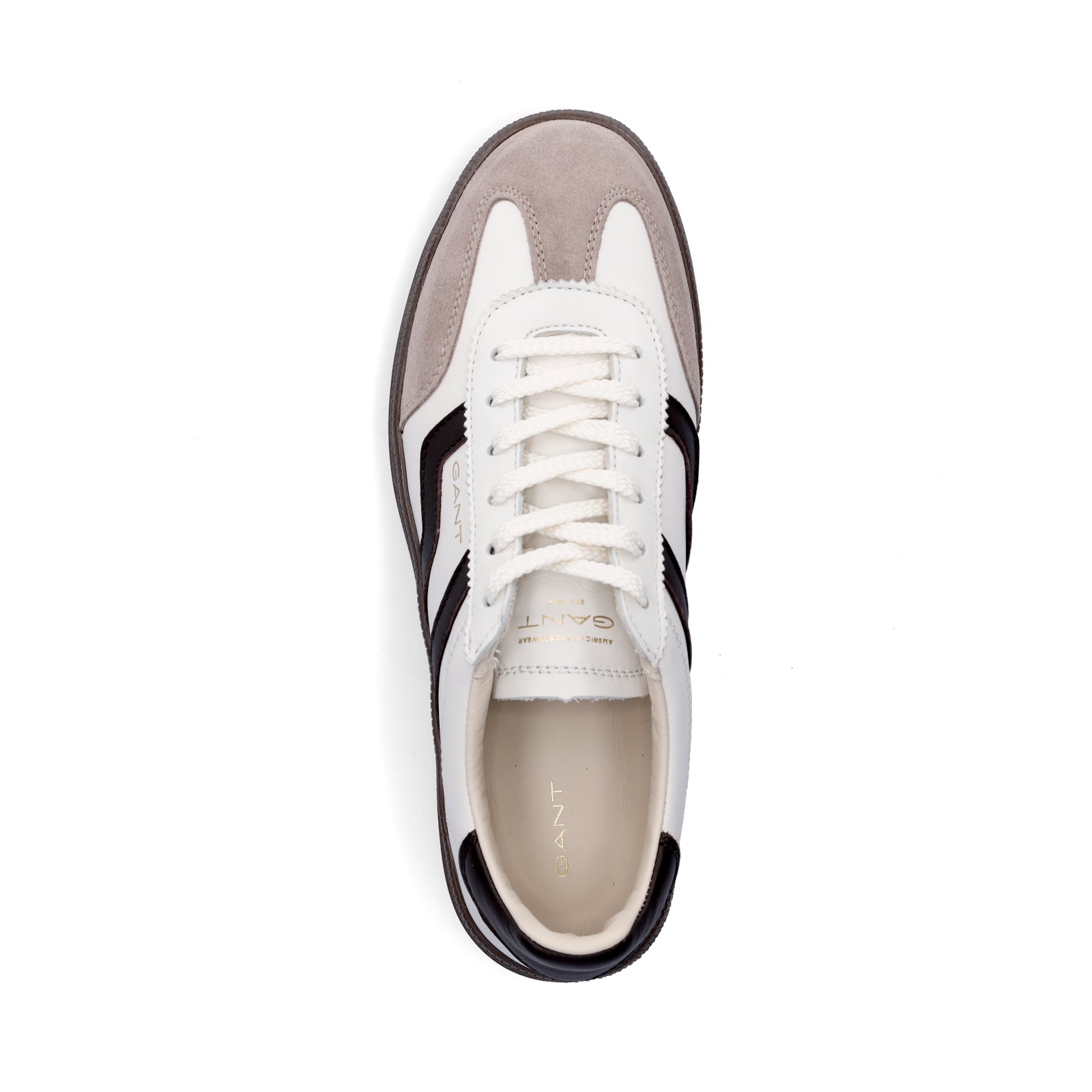 Gant Damen Sneaker Cuzima weiß braun