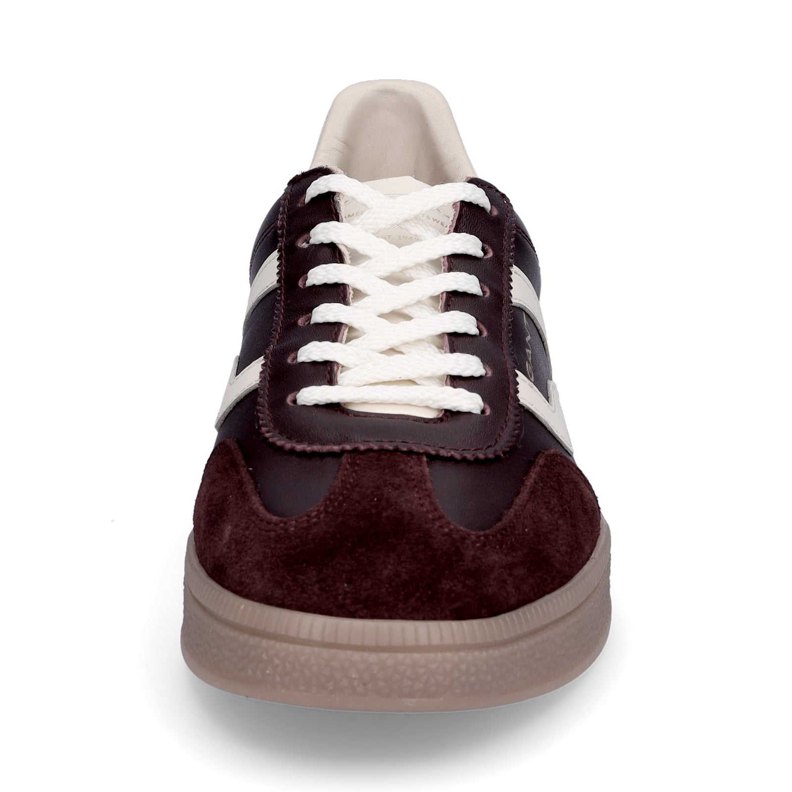 Gant women's sneakers Cuzima wine red cream