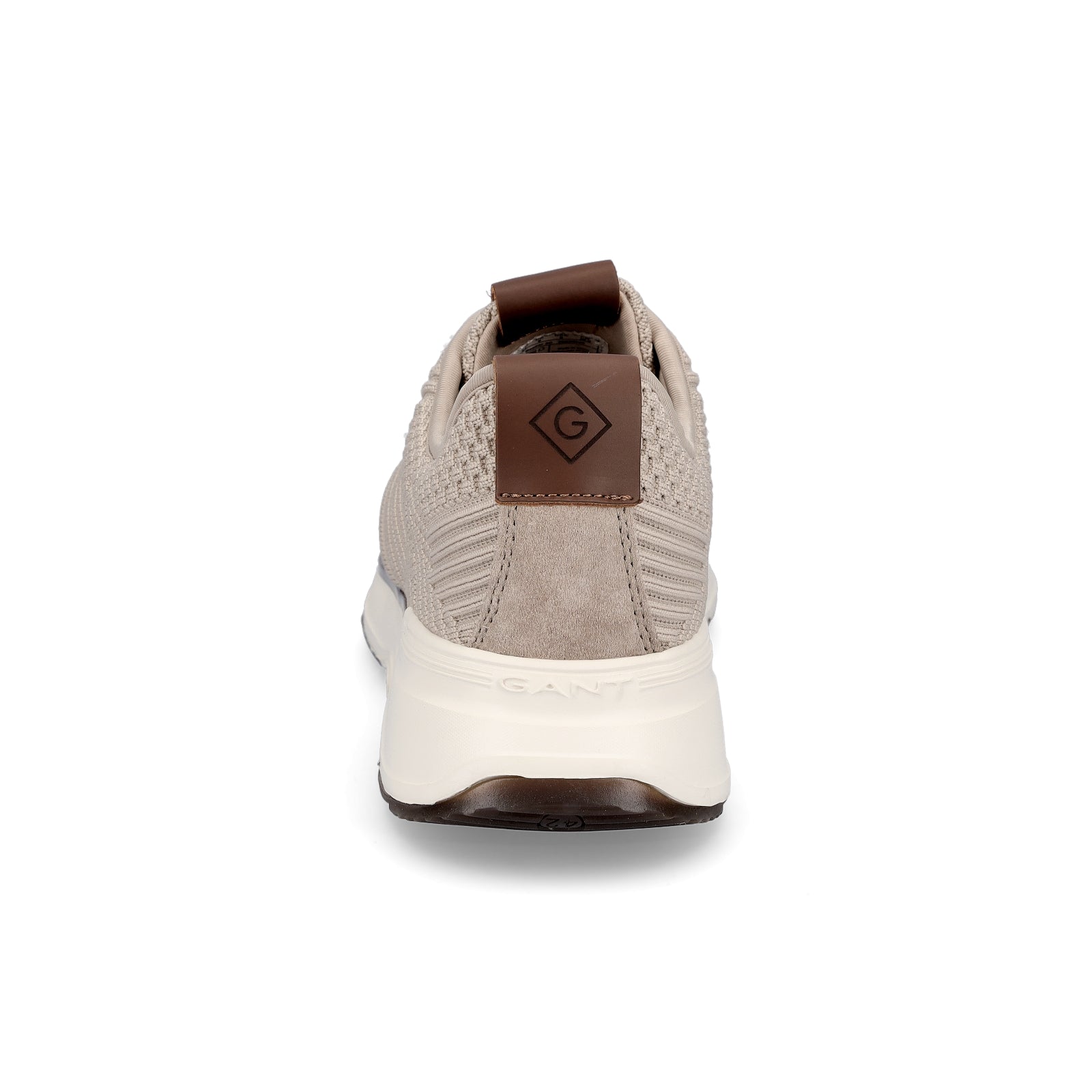 Gant men's knitted sneakers beige