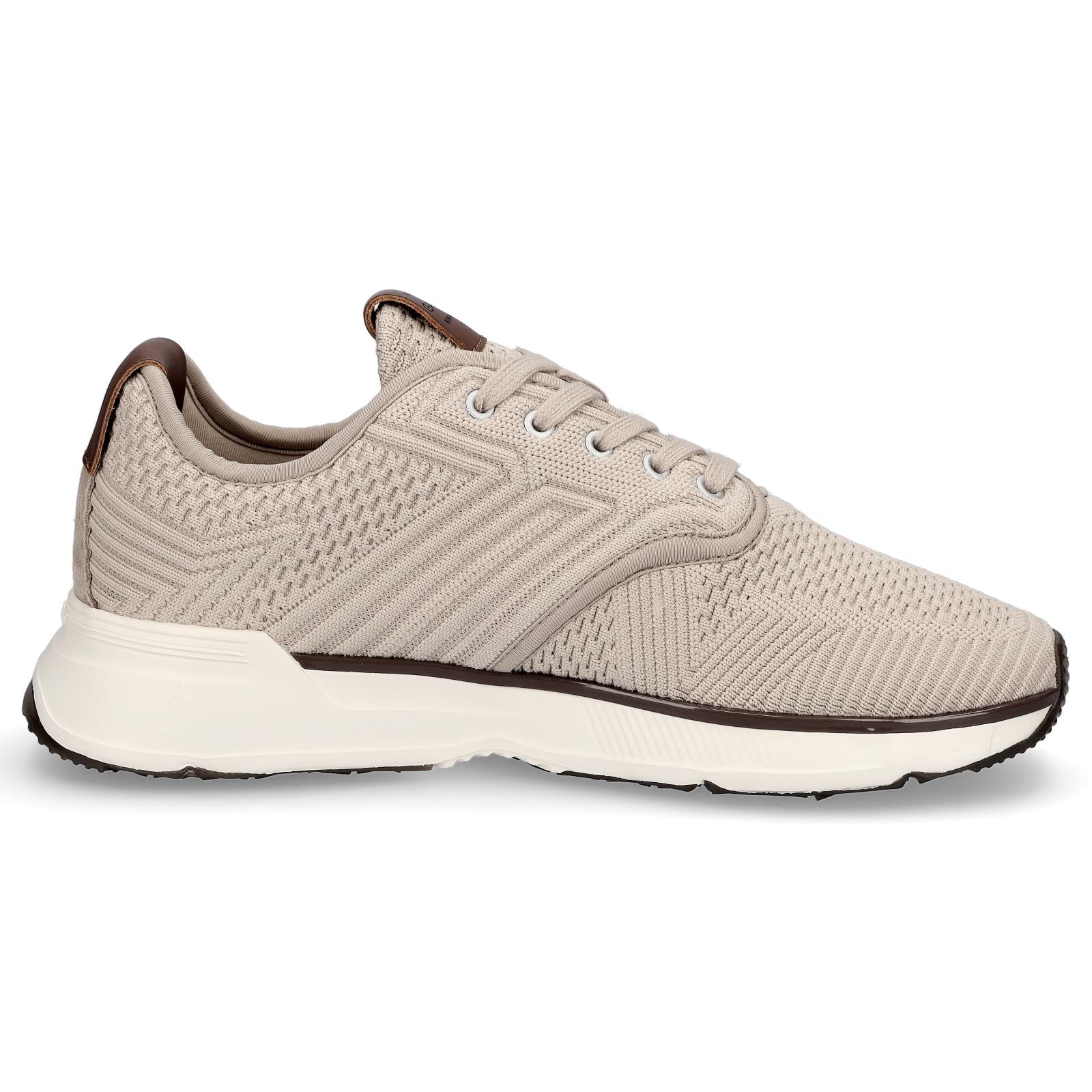 Gant men's knitted sneakers beige