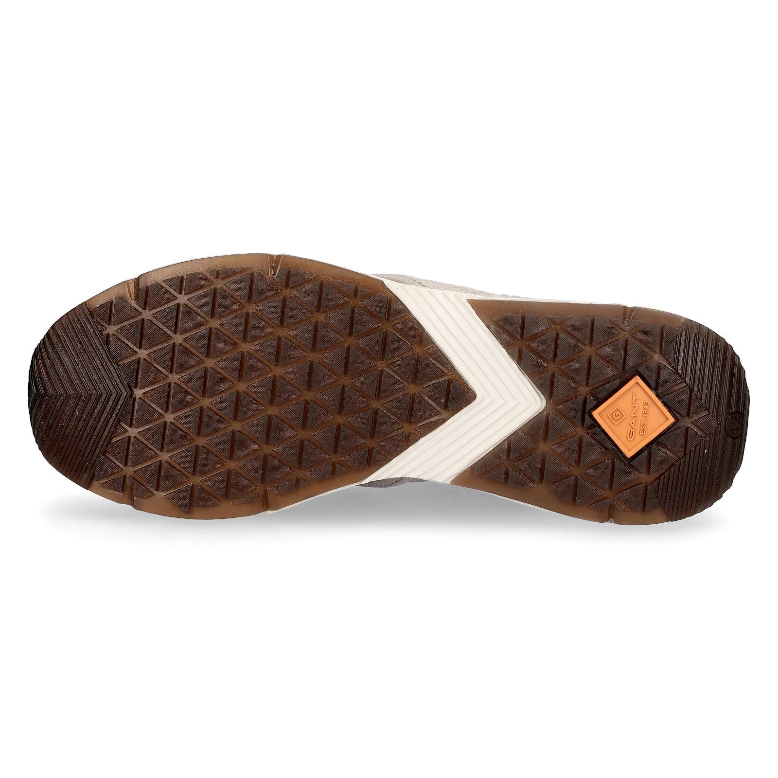 Gant men's knitted sneakers beige