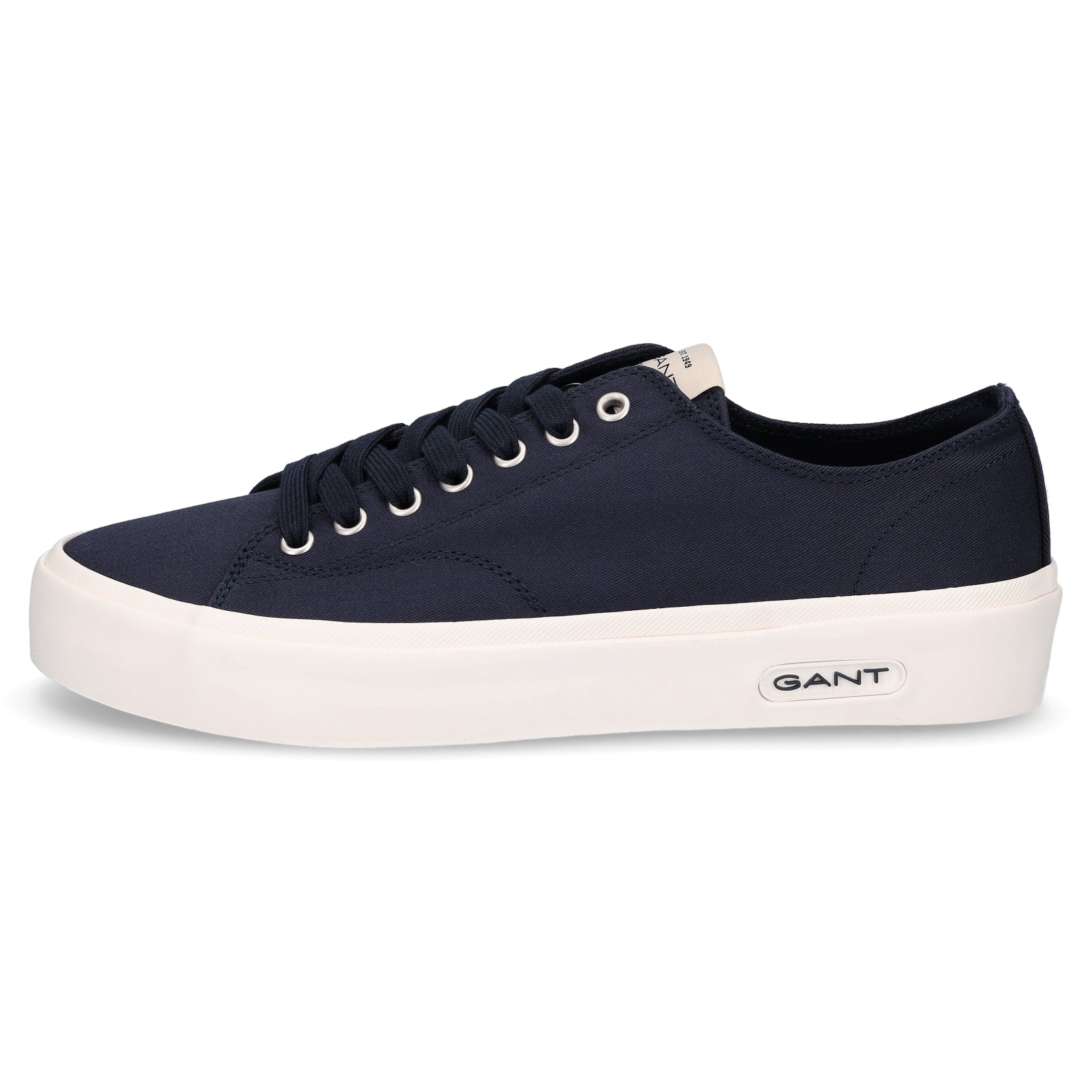 Gant Herren Canvas Schnürschuh marine blau