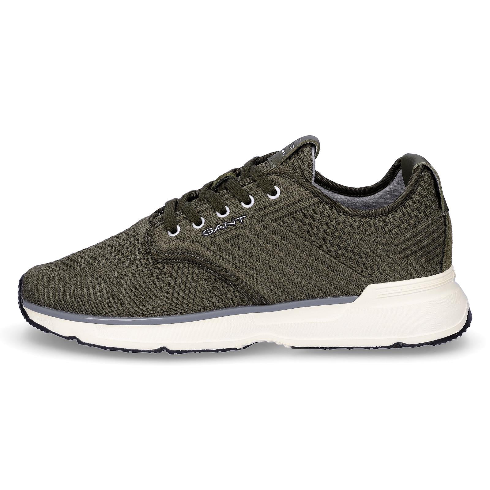 Gant men's knitted sneakers khaki