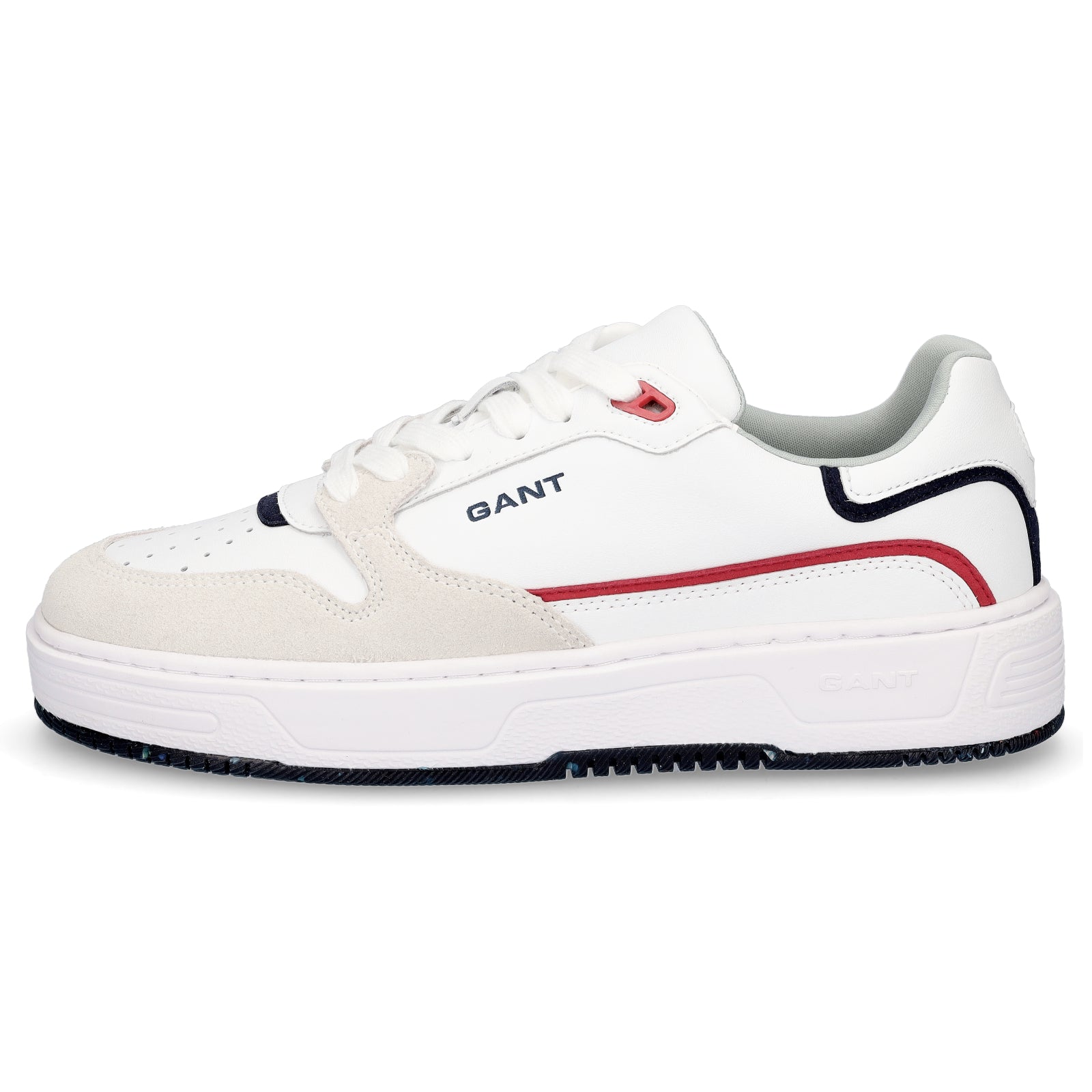 Gant men's leather sneakers Kanmen white