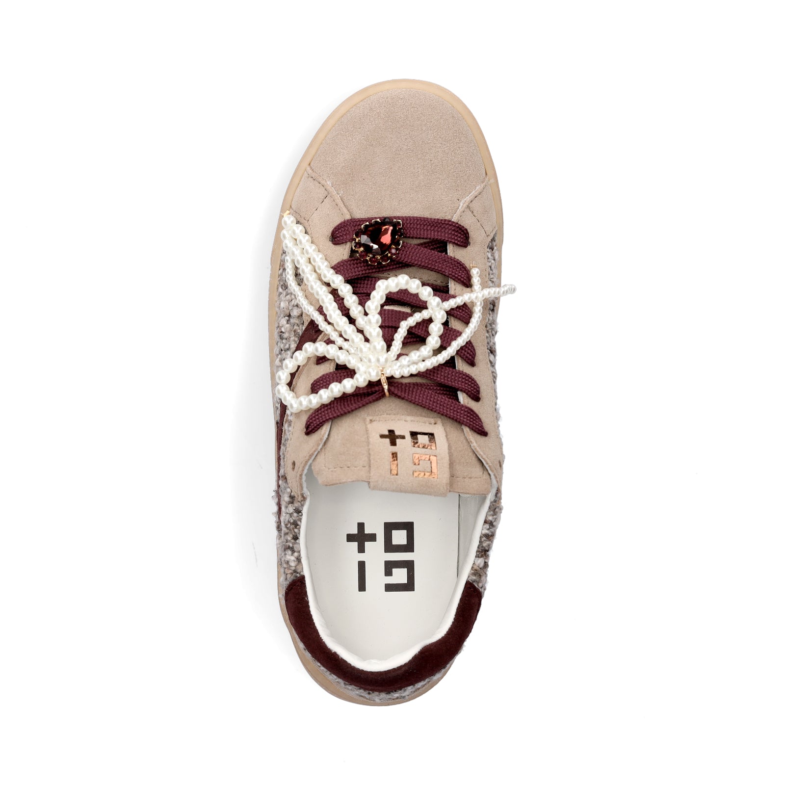 Gio+ Damen Sneaker beige