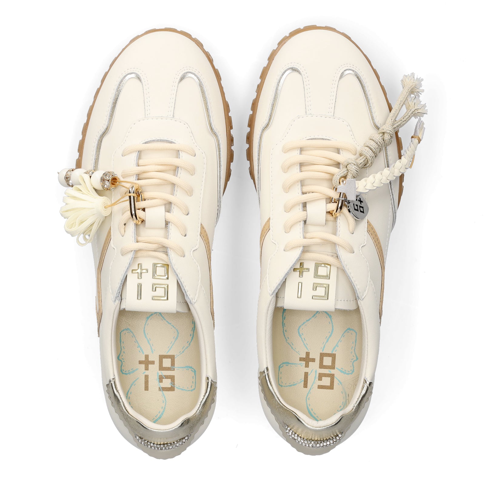 Gio+ Damen Sneaker latte