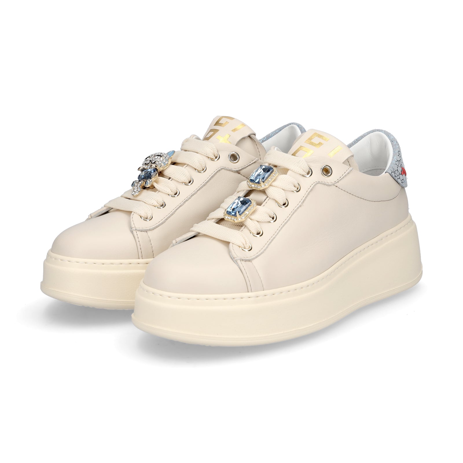 Gio+ women's sneakers beige