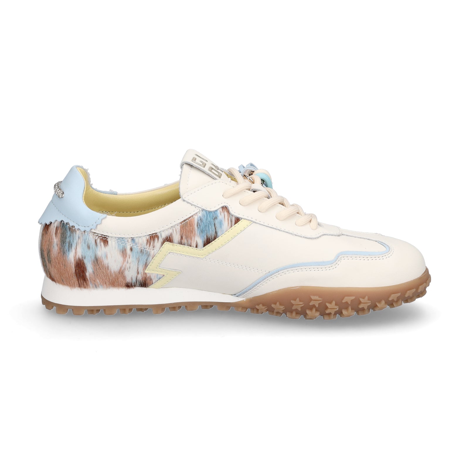 Gio+ Damen Sneaker weiß combi