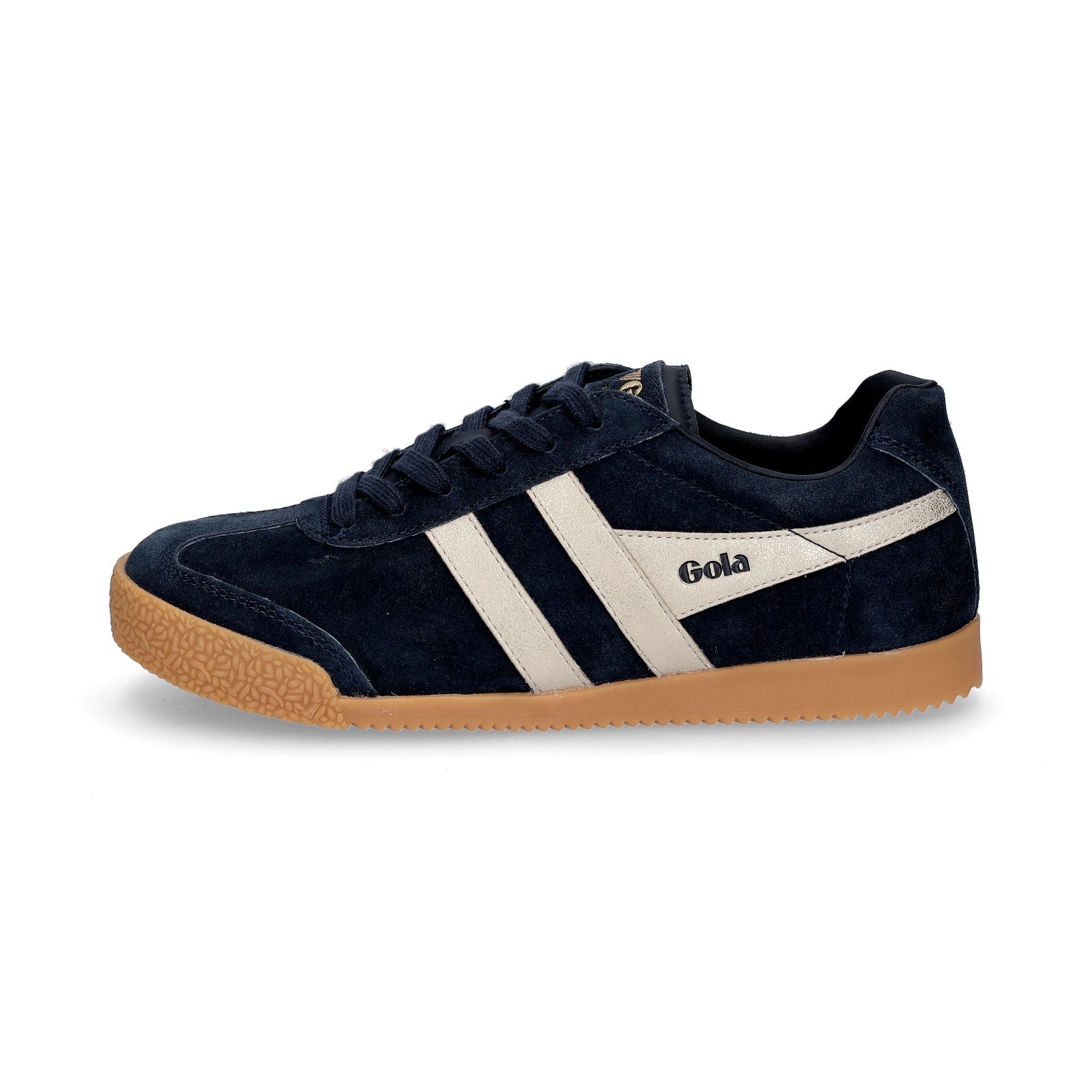 Gola Damen Sneaker Harrier Mirror navy gold