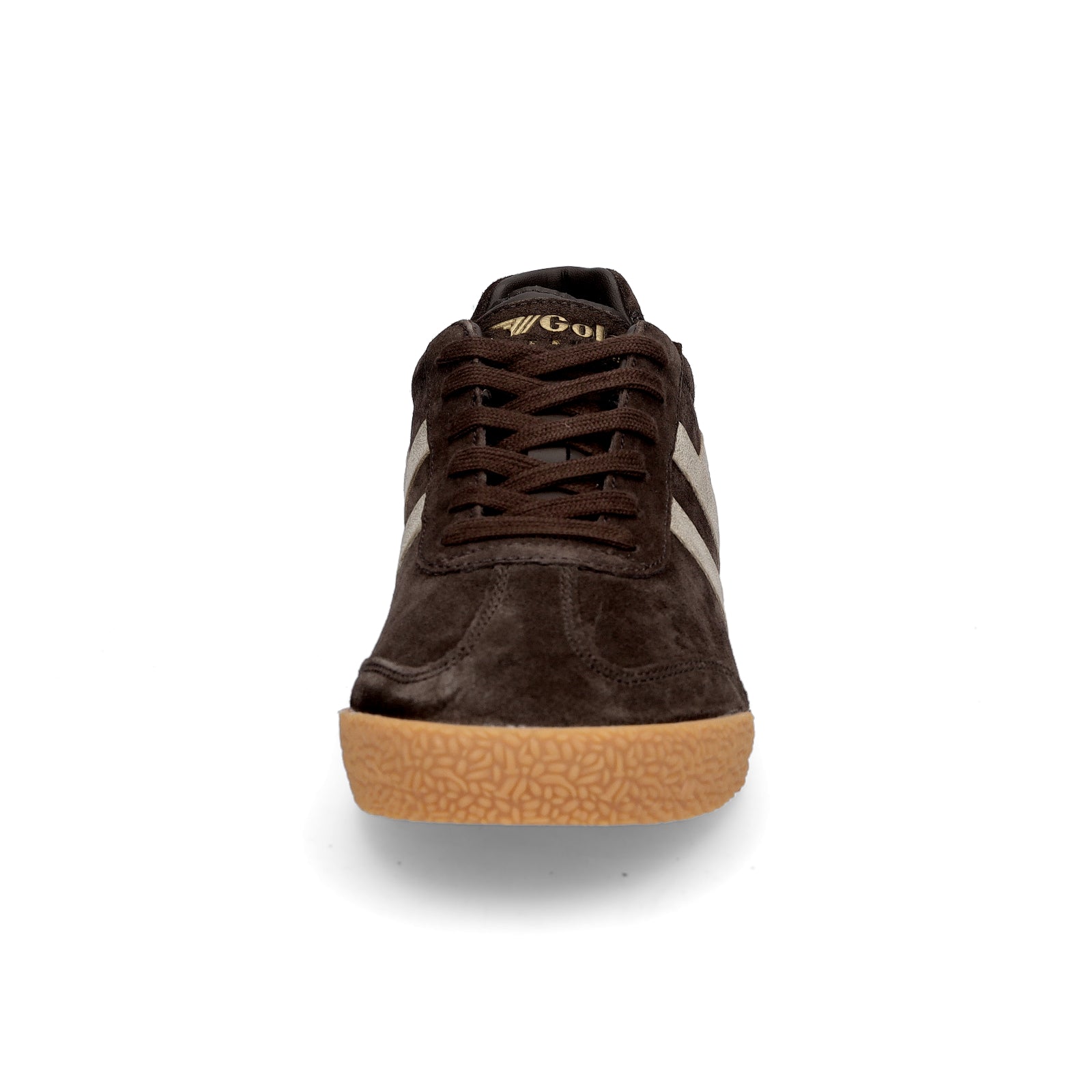 Gola women's sneaker Harrier Mirror mocha gold