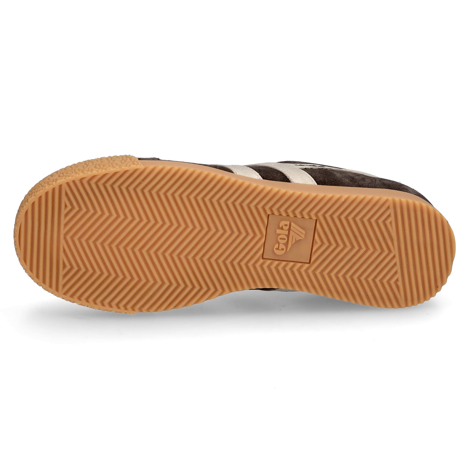 Gola women's sneaker Harrier Mirror mocha gold