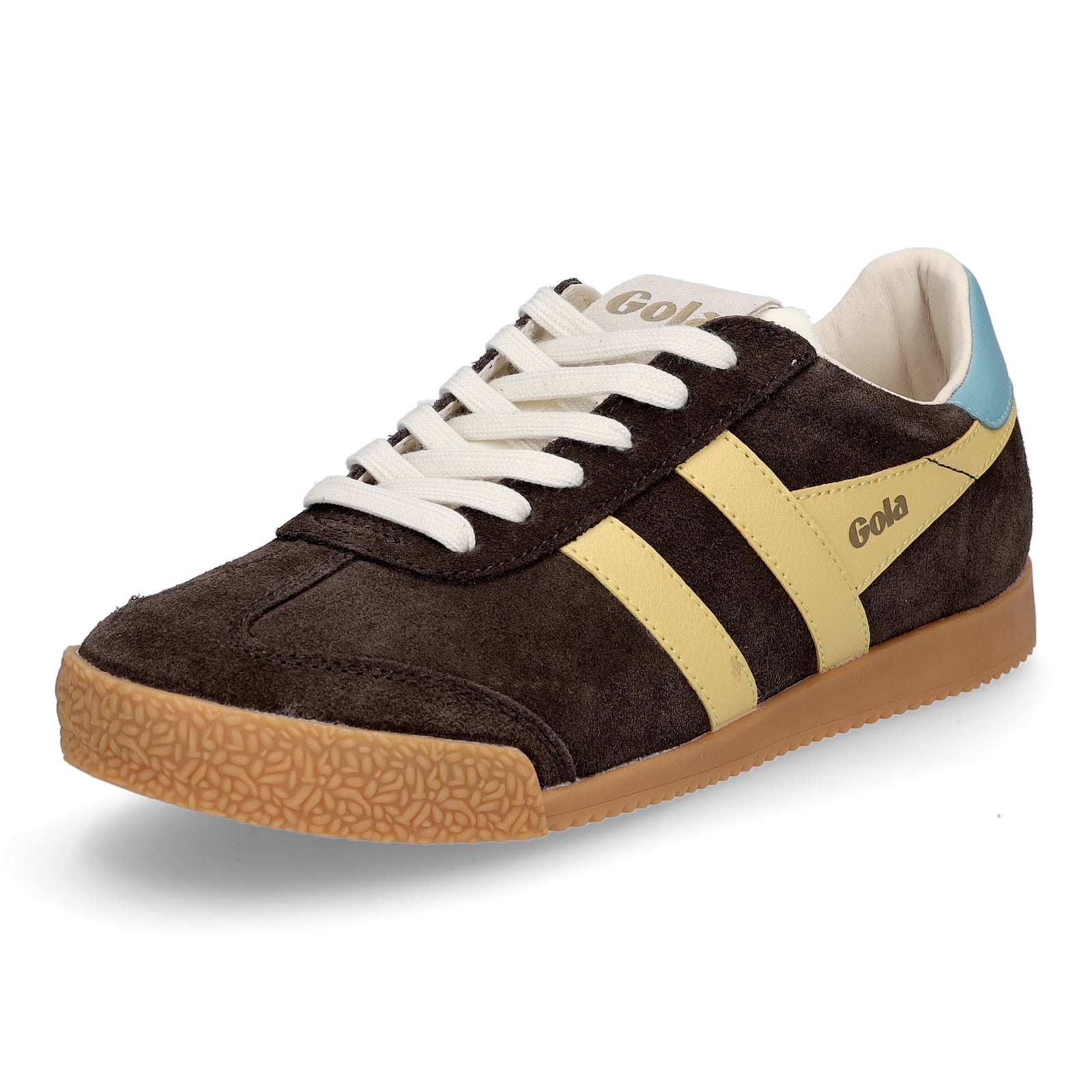 Gola Damen Sneaker Elan mocca gelb