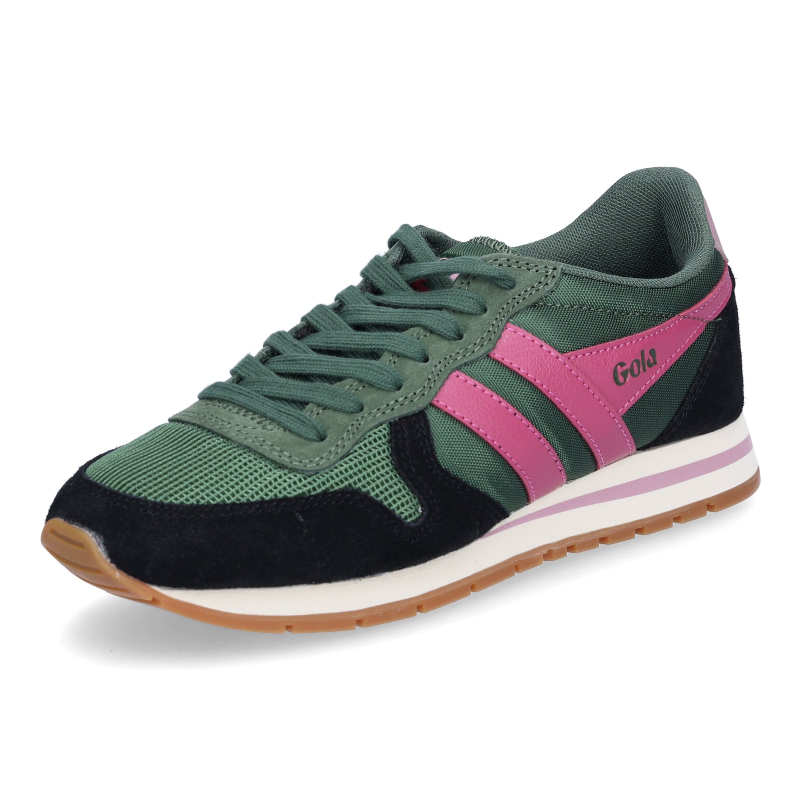 damenfahrrad dunkelgrün Gola Damen Sneaker Daytona dunkelgrün CLA592-NA