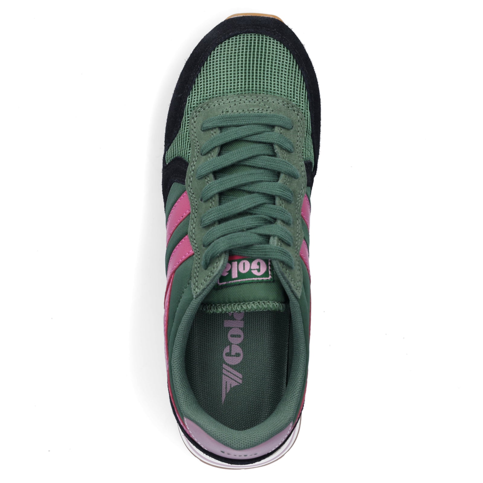 Gola women's Daytona sneakers, dark green