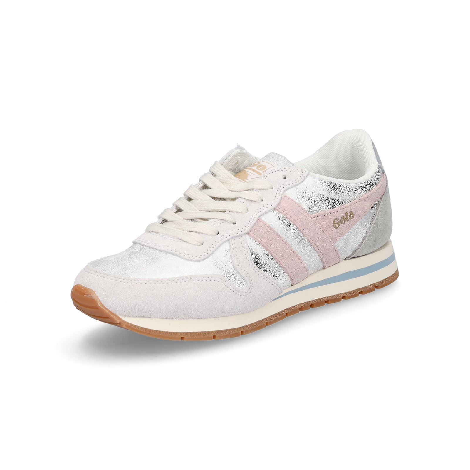 Gola Damen Sneaker Daytona Blaze silber rosa