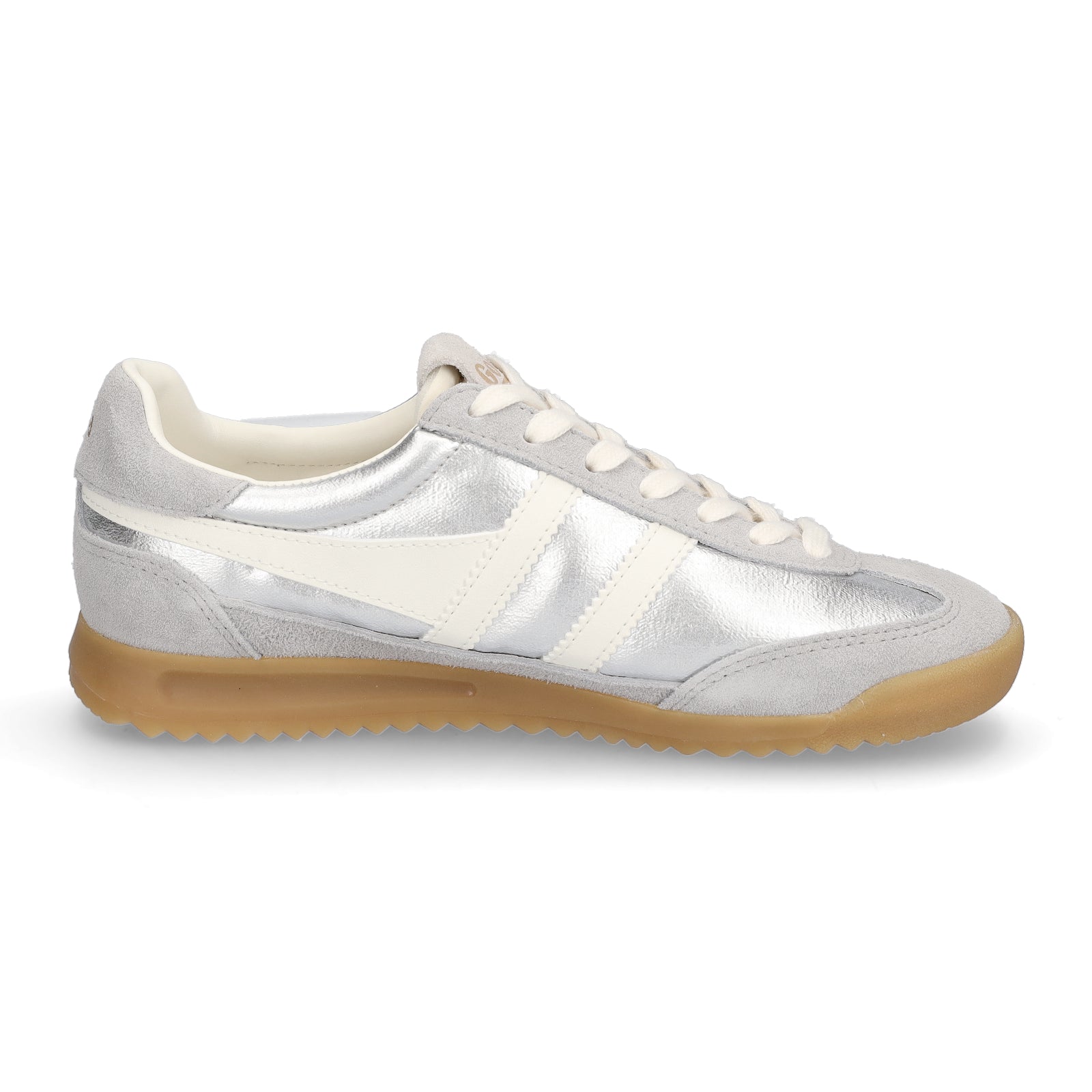 Gola Damen Sneaker Firefly Metallic silber