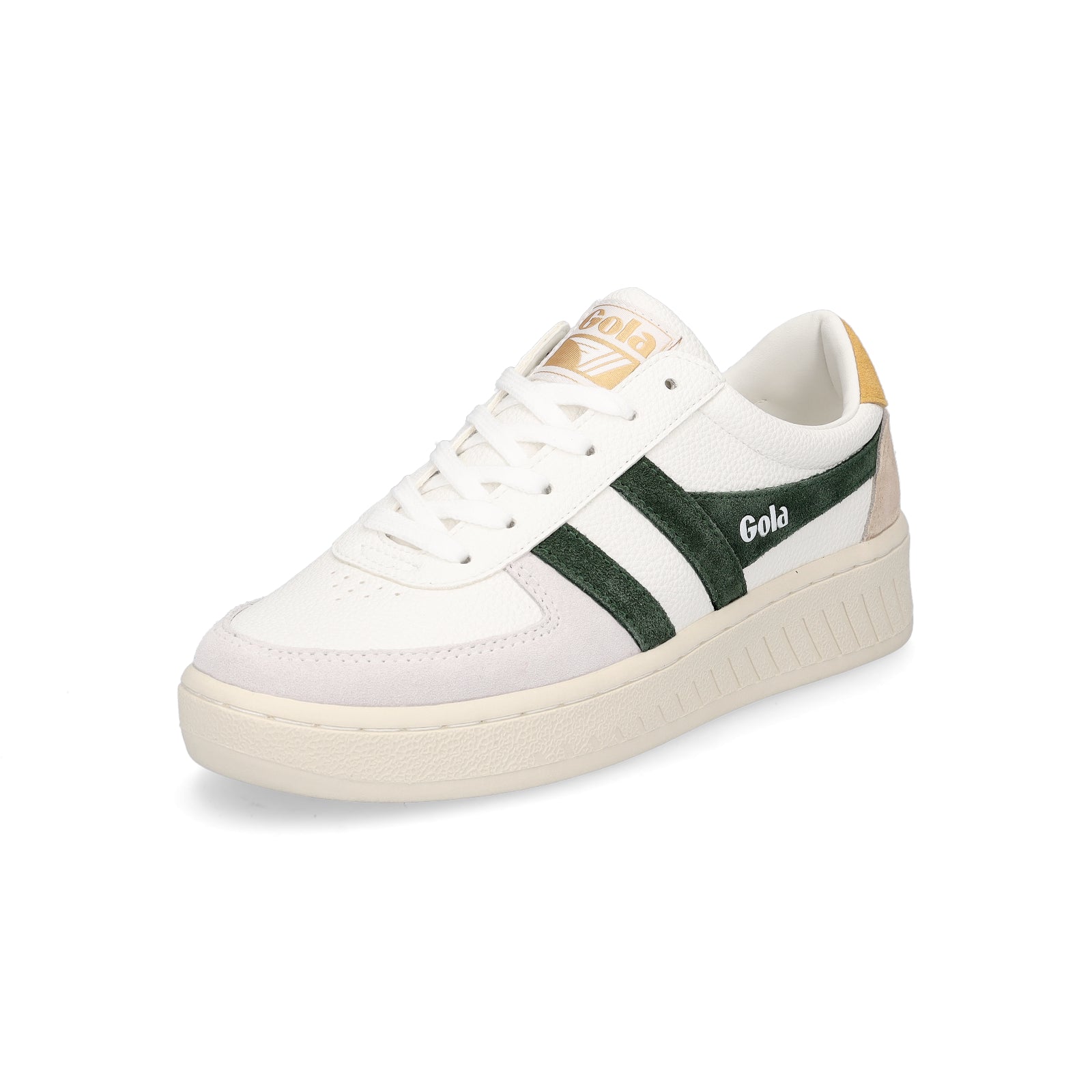 Gola Damen Sneaker Grandslam Trident weiß grün