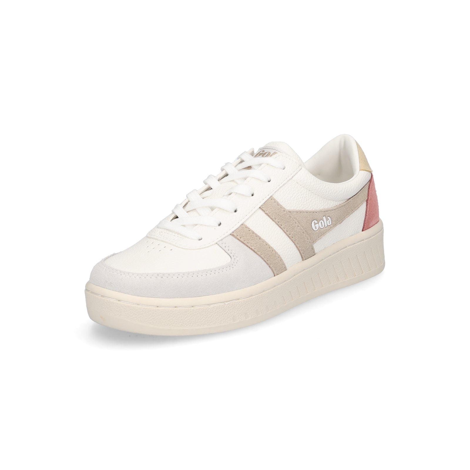 Gola Damen Sneaker Grandslam Trident weiß taupe