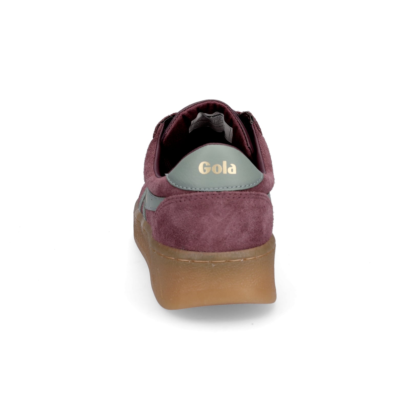 Gola women's sneakers Grandslam Suede wine red light green