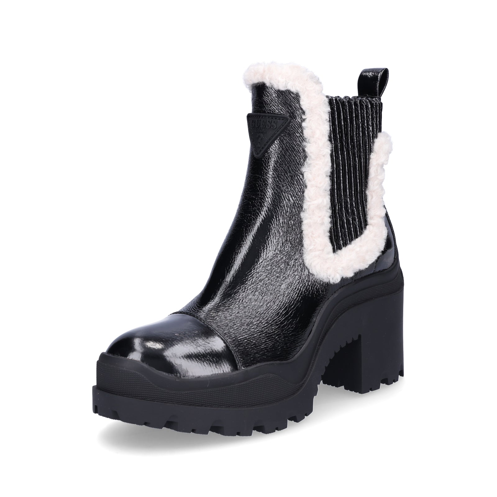 Guess Damen Stiefelette Yvette2 schwarz