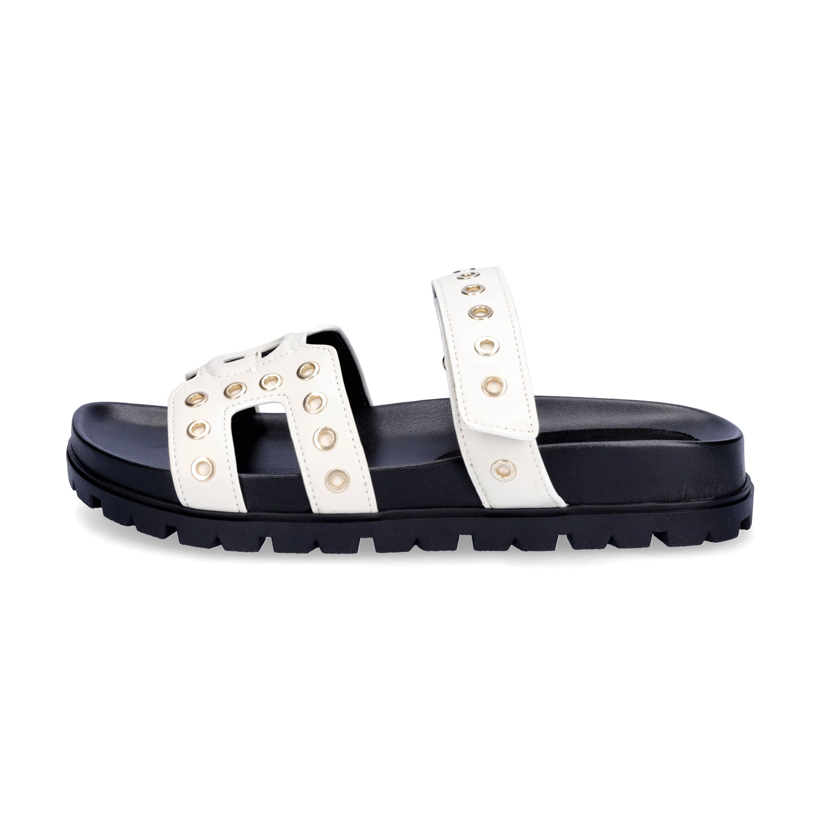 Guess women's mules fashion ivory