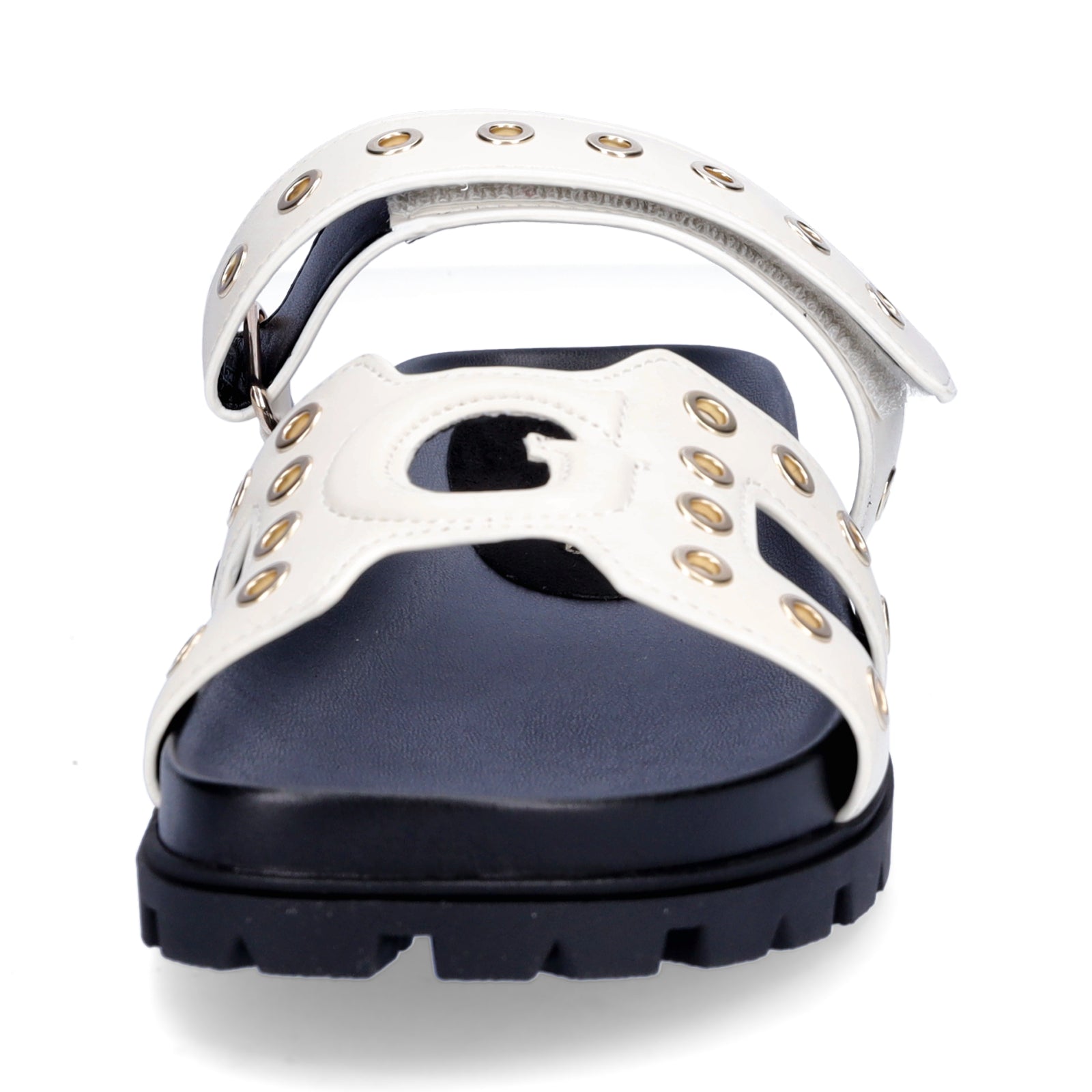 Guess women's mules fashion ivory