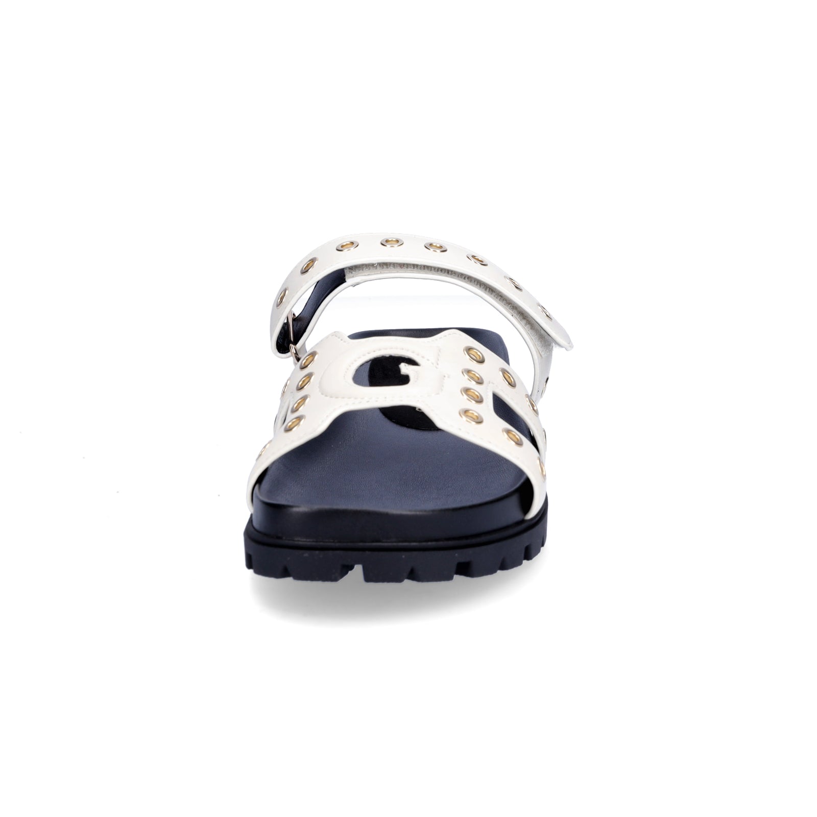Guess women's mules fashion ivory