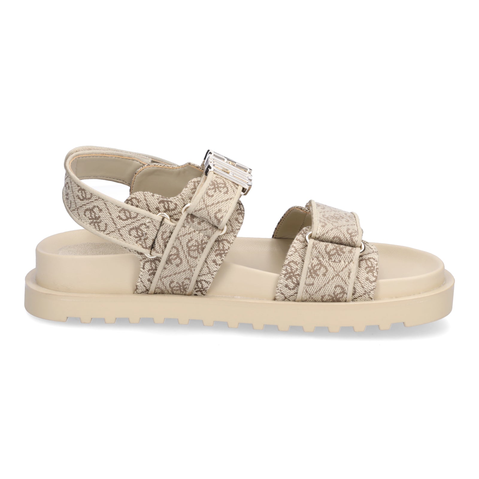 Guess women's sandal Fabelis2 beige brown