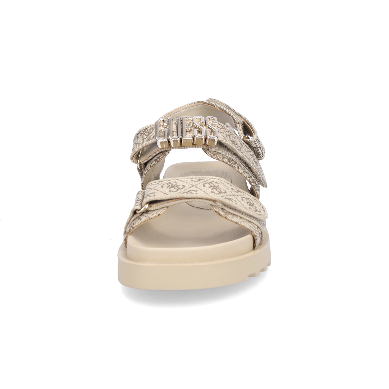 Guess women's sandal Fabelis2 beige brown