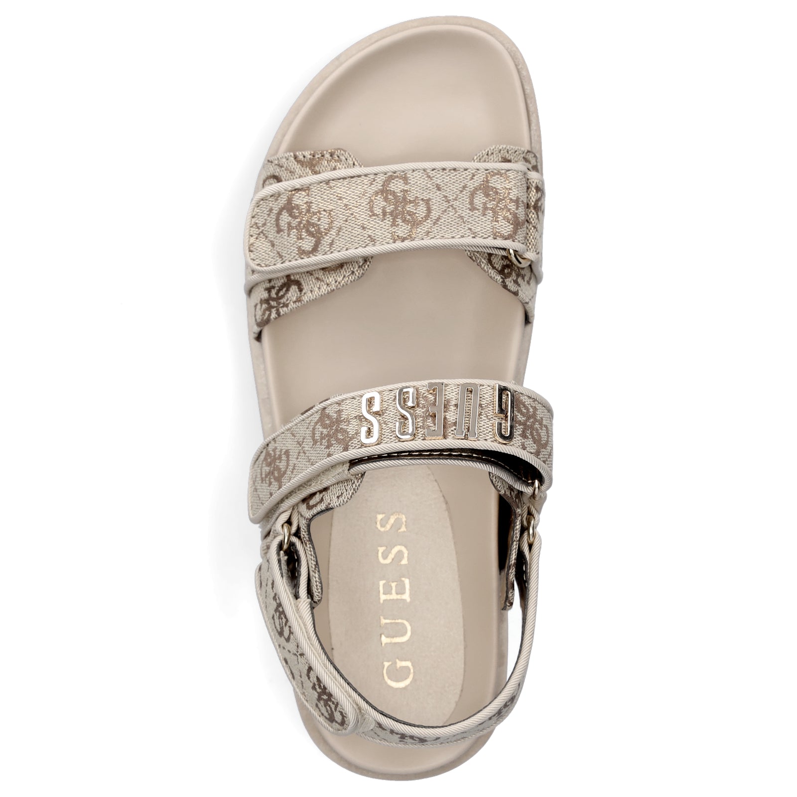 Guess women's sandal Fadison gold