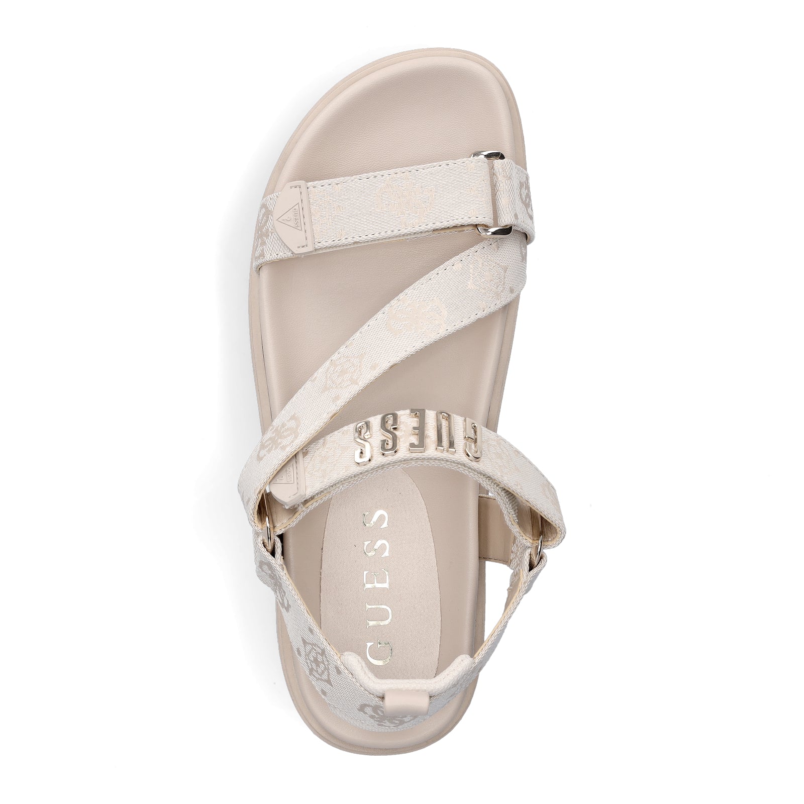Guess Damen Sandale Fetta beige