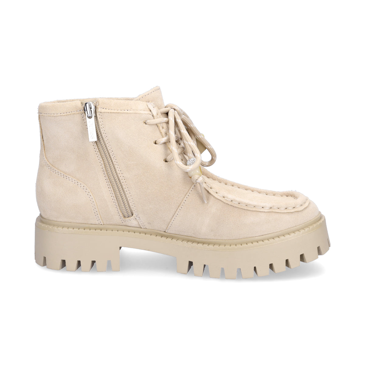 Guess Women's Lace-up Boot Fardina Beige