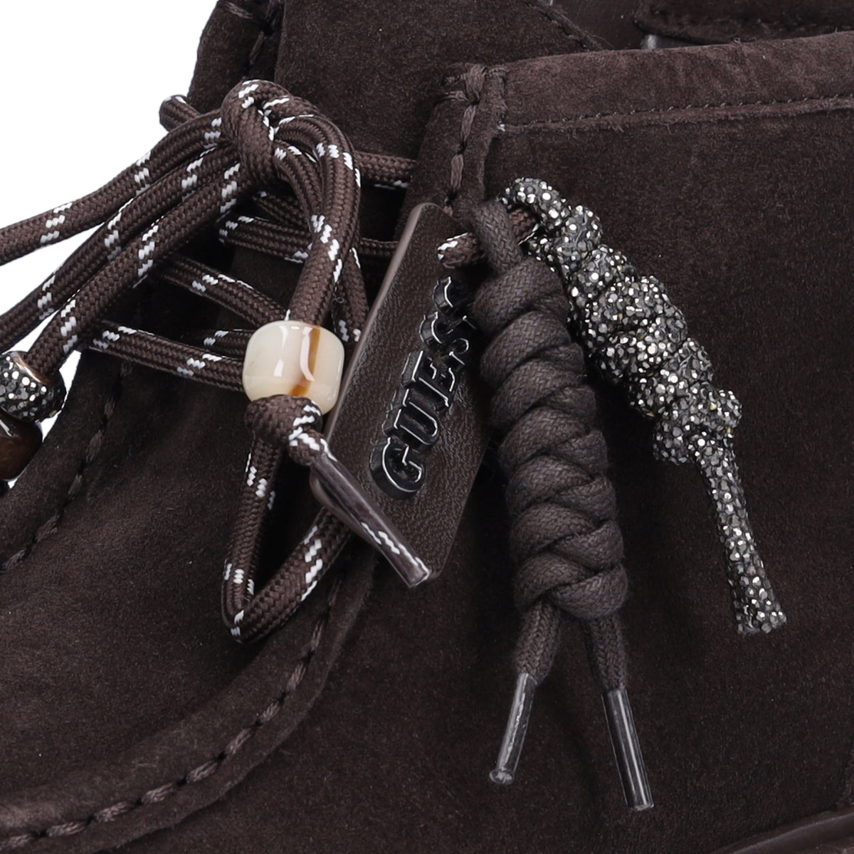Guess Women's Lace-up Boot Fardina Brown