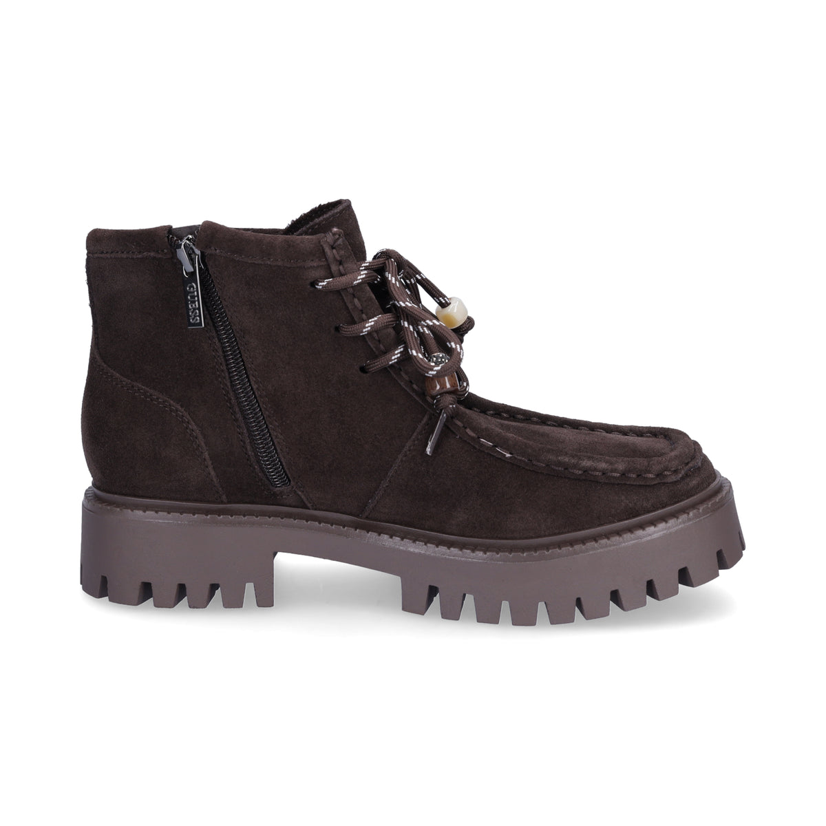 Guess Women's Lace-up Boot Fardina Brown