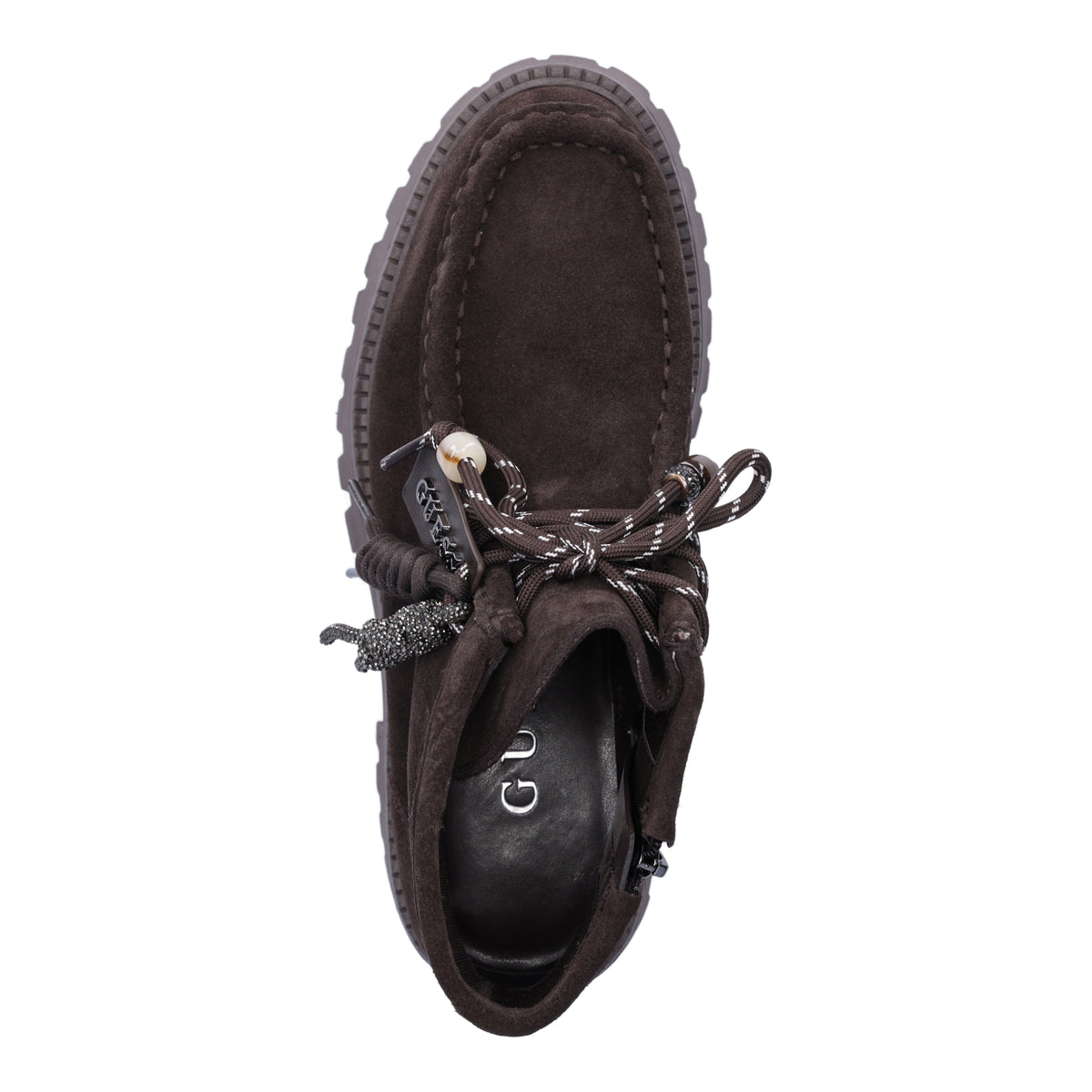 Guess Women's Lace-up Boot Fardina Brown