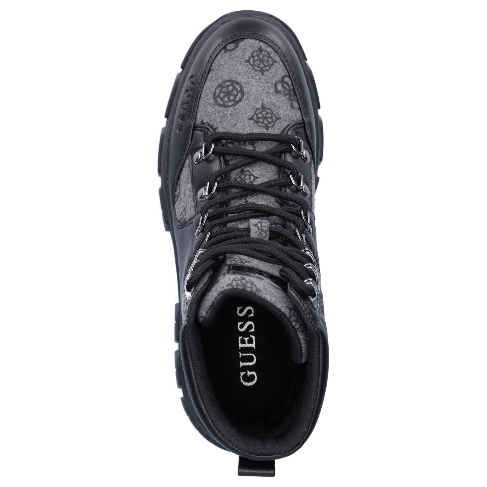 Guess Damen Schnürboot Bliza schwarz
