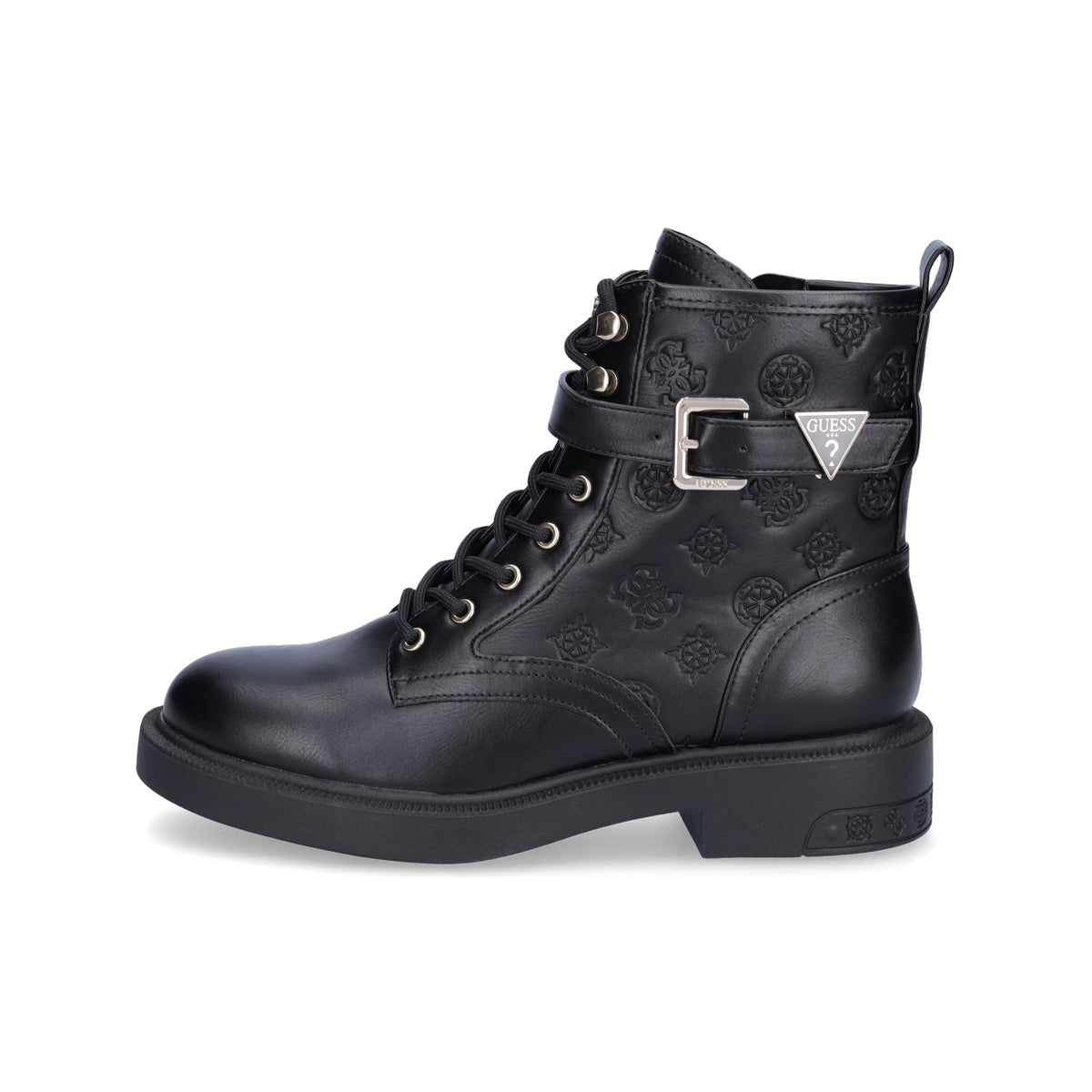 Guess Damen Schnürboot Fellini schwarz