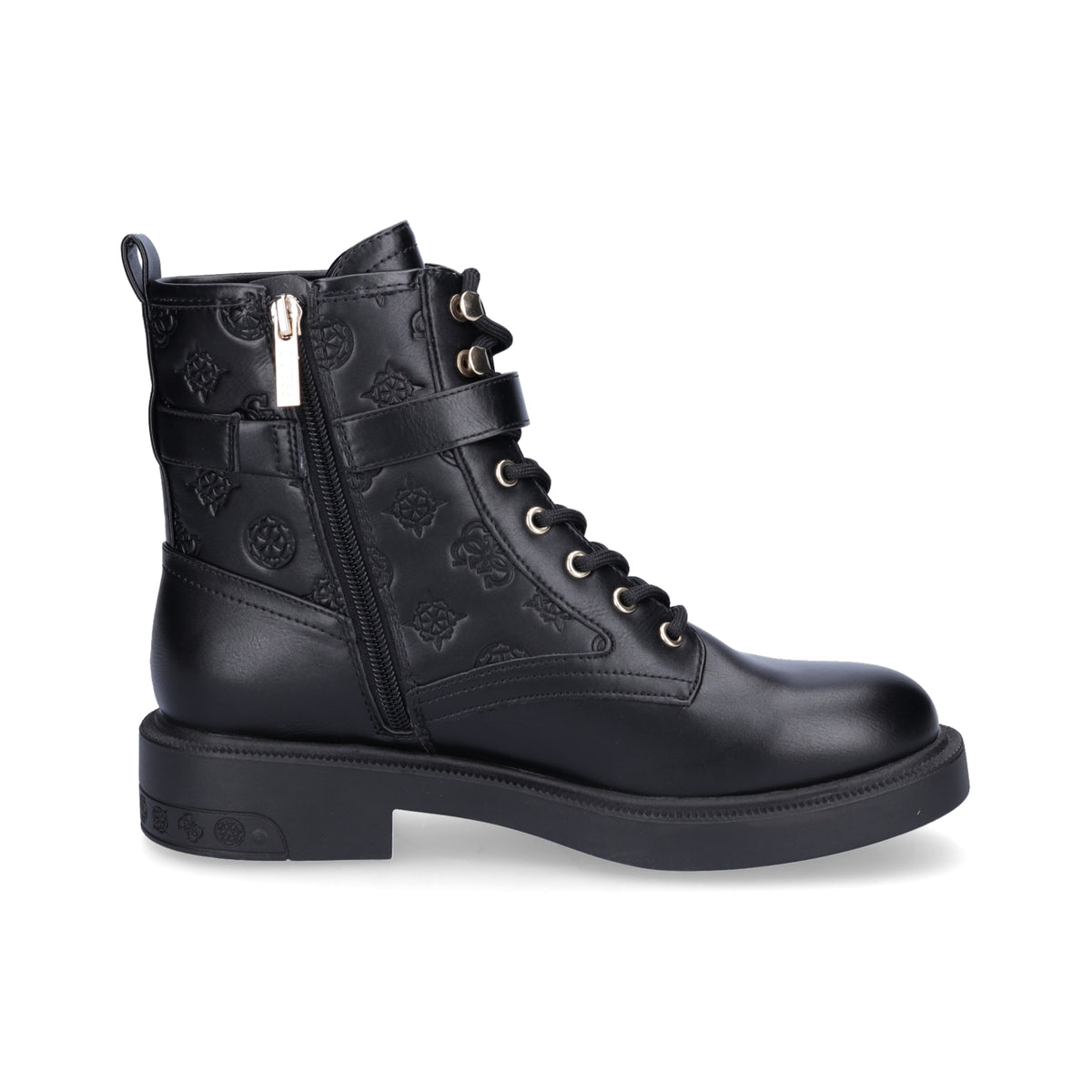 Guess Damen Schnürboot Fellini schwarz