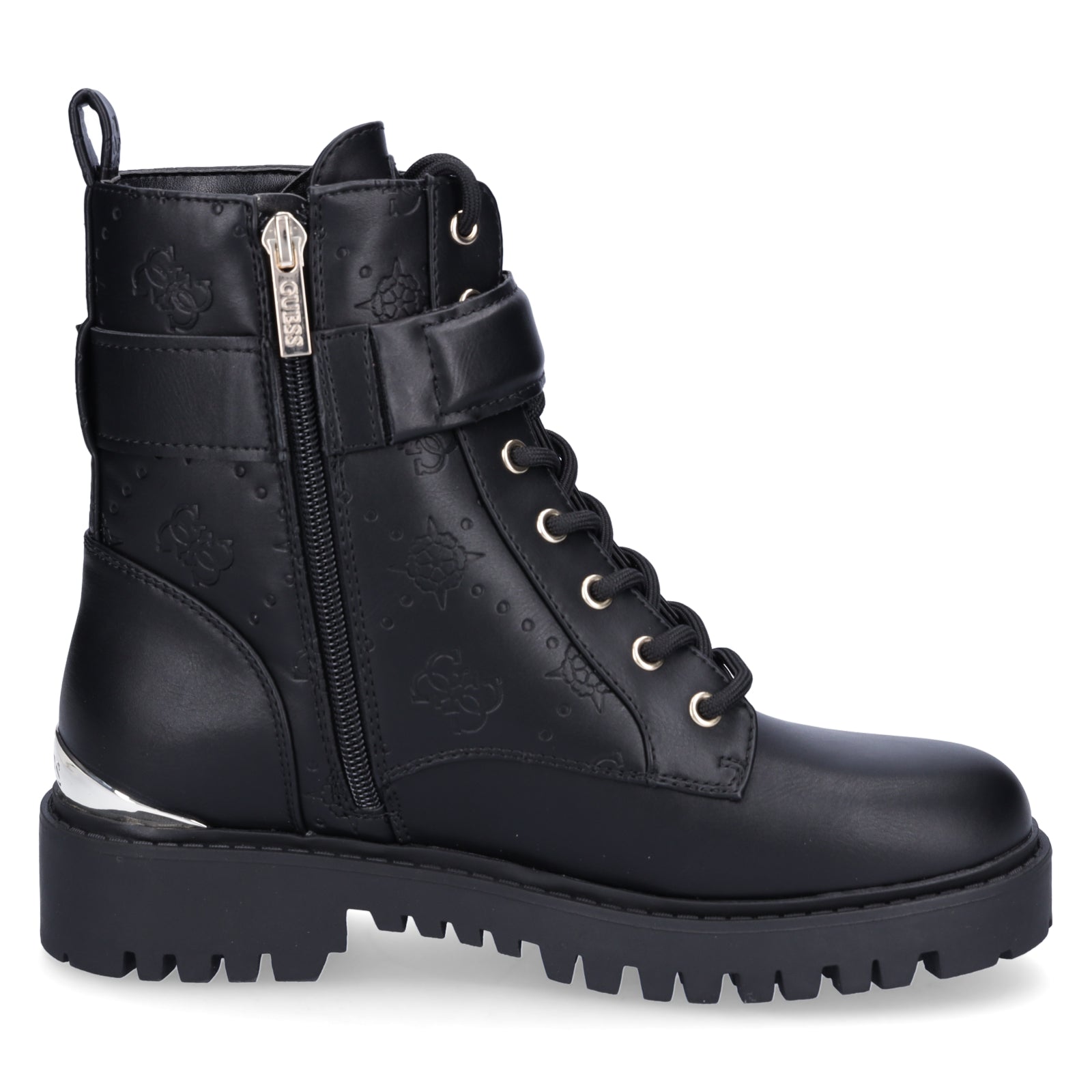 Guess women's lace-up boot Oranda black