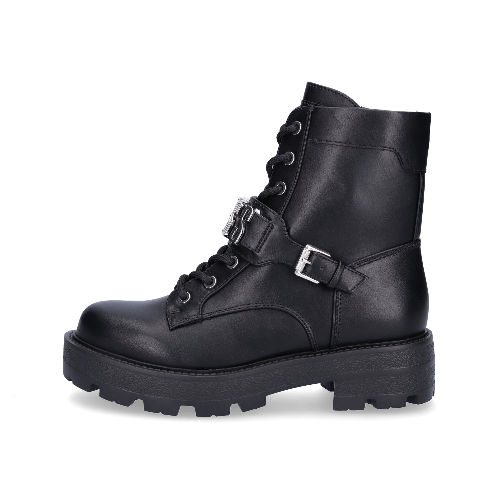 Guess women's lace-up boot Yanzy black