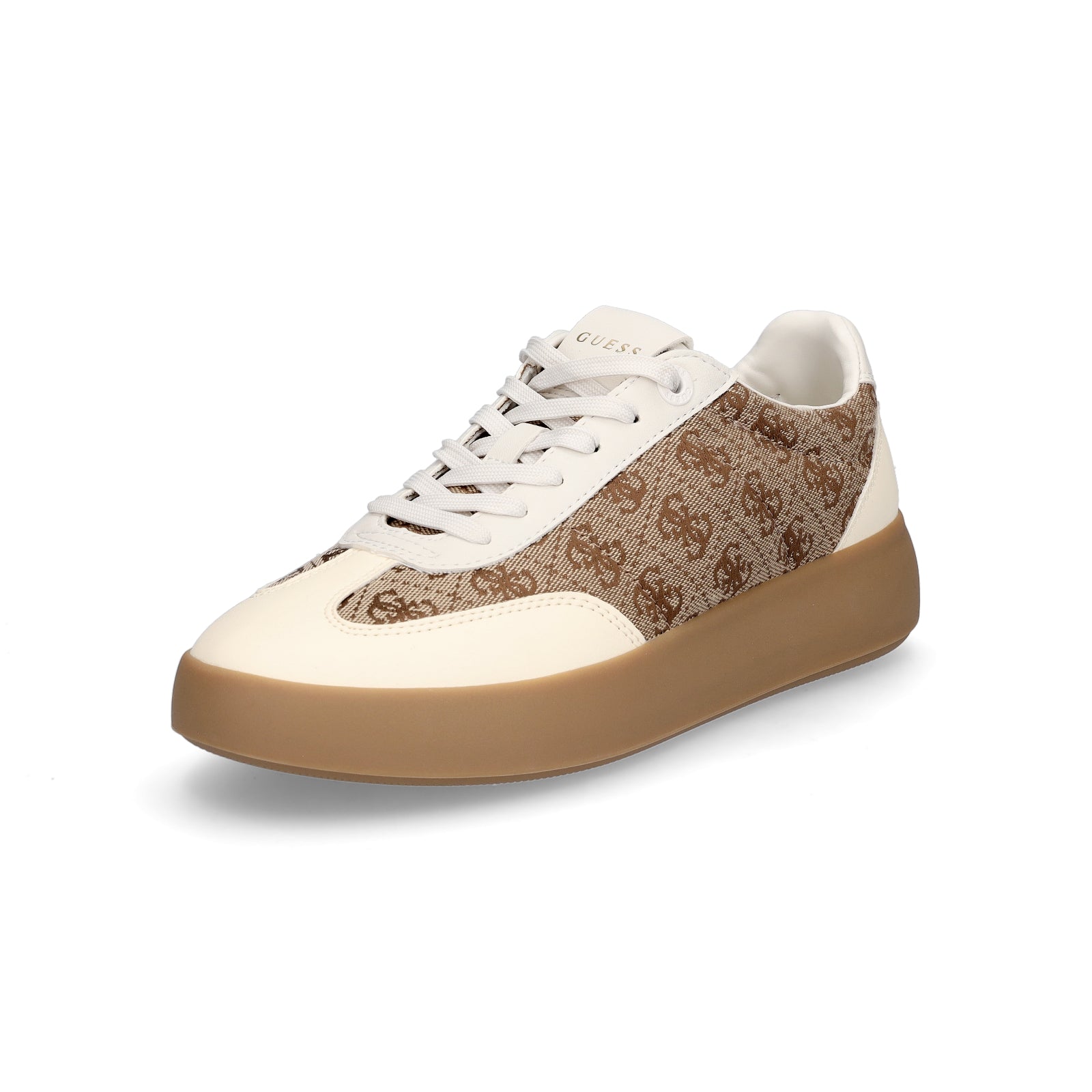 Guess Damen Sneaker Parlet beige braun