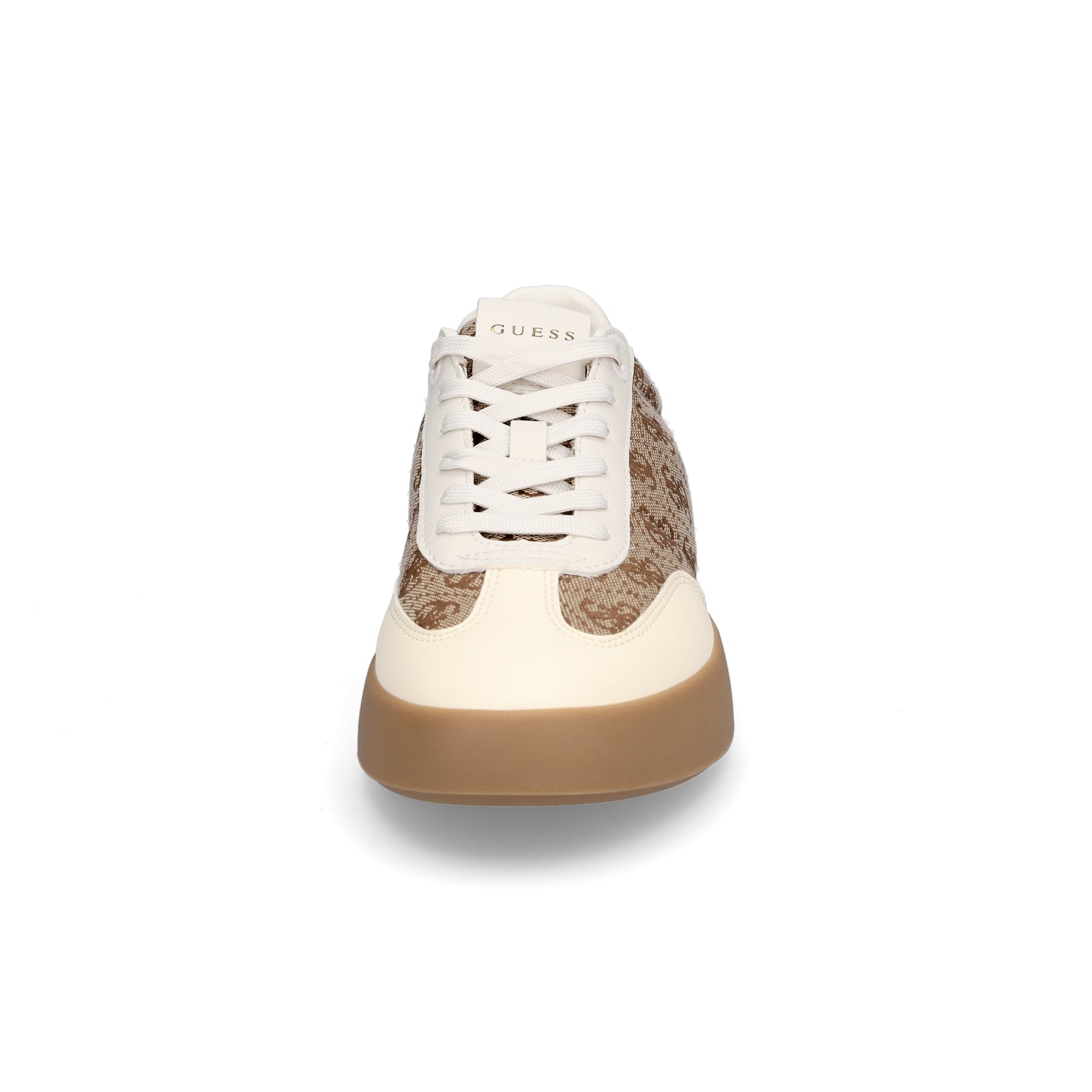 Guess women's sneaker Parlet beige brown