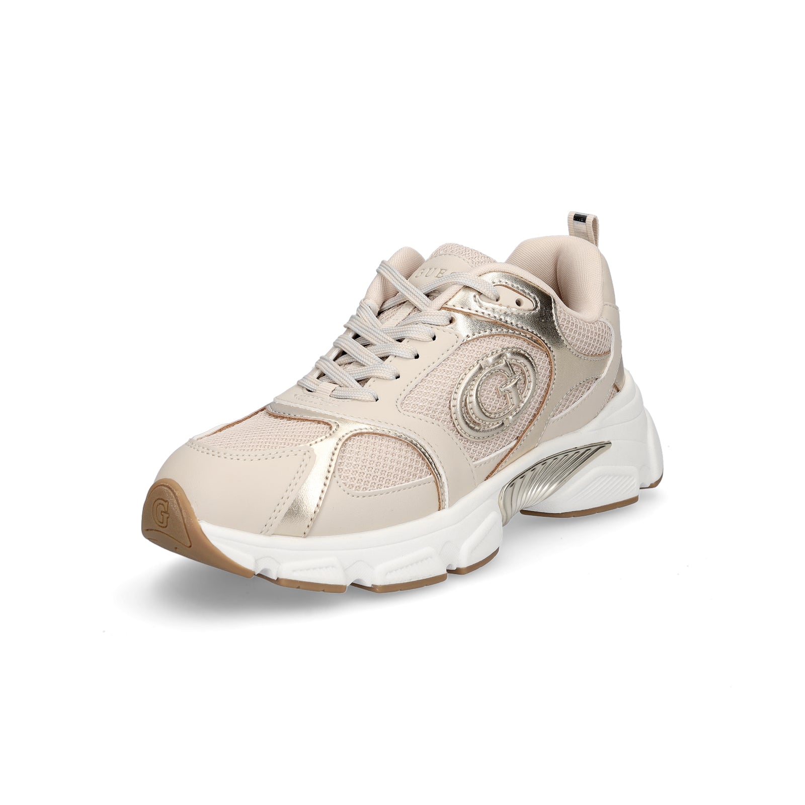 Guess Damen Sneaker Ibitha beige gold