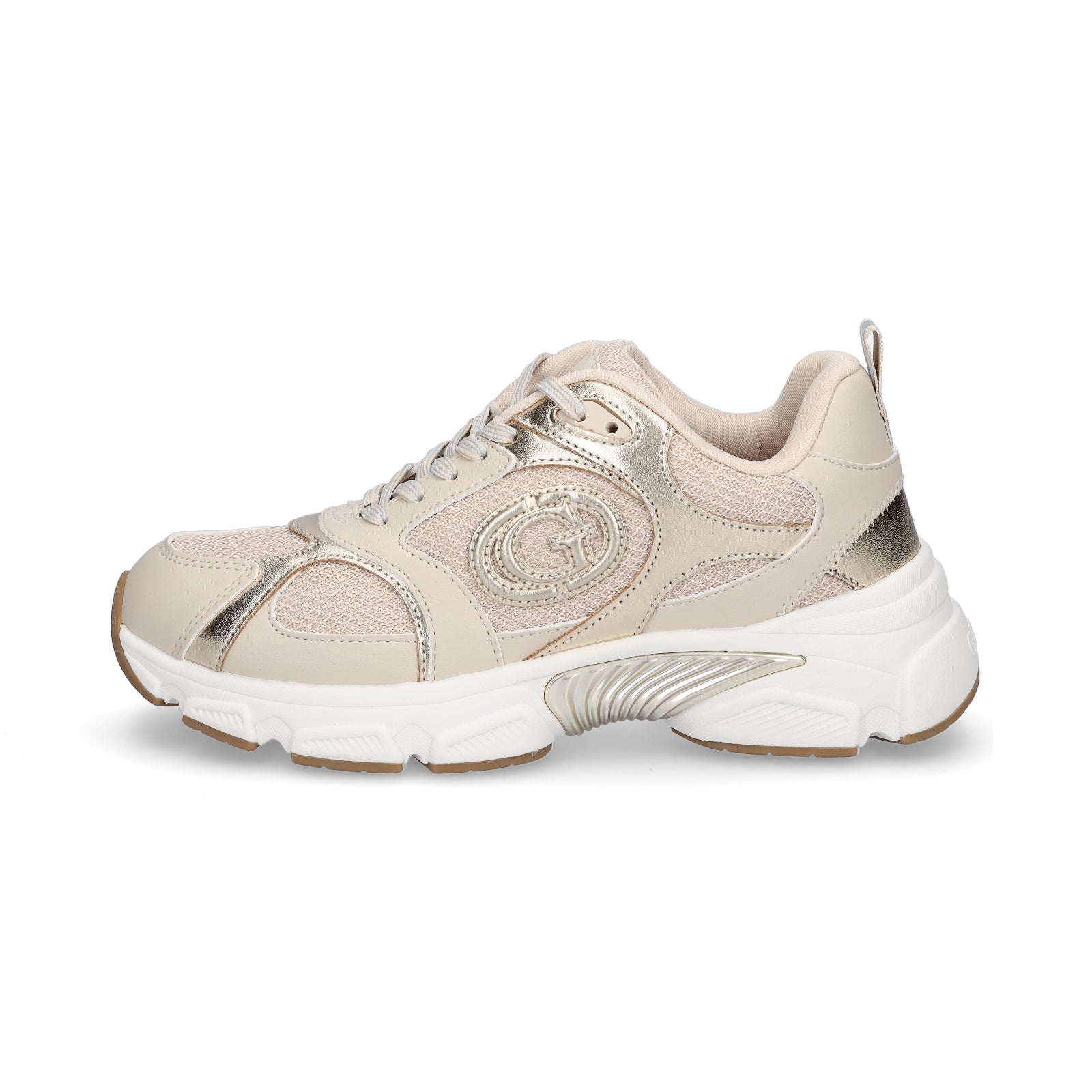 Guess Damen Sneaker Ibitha beige gold