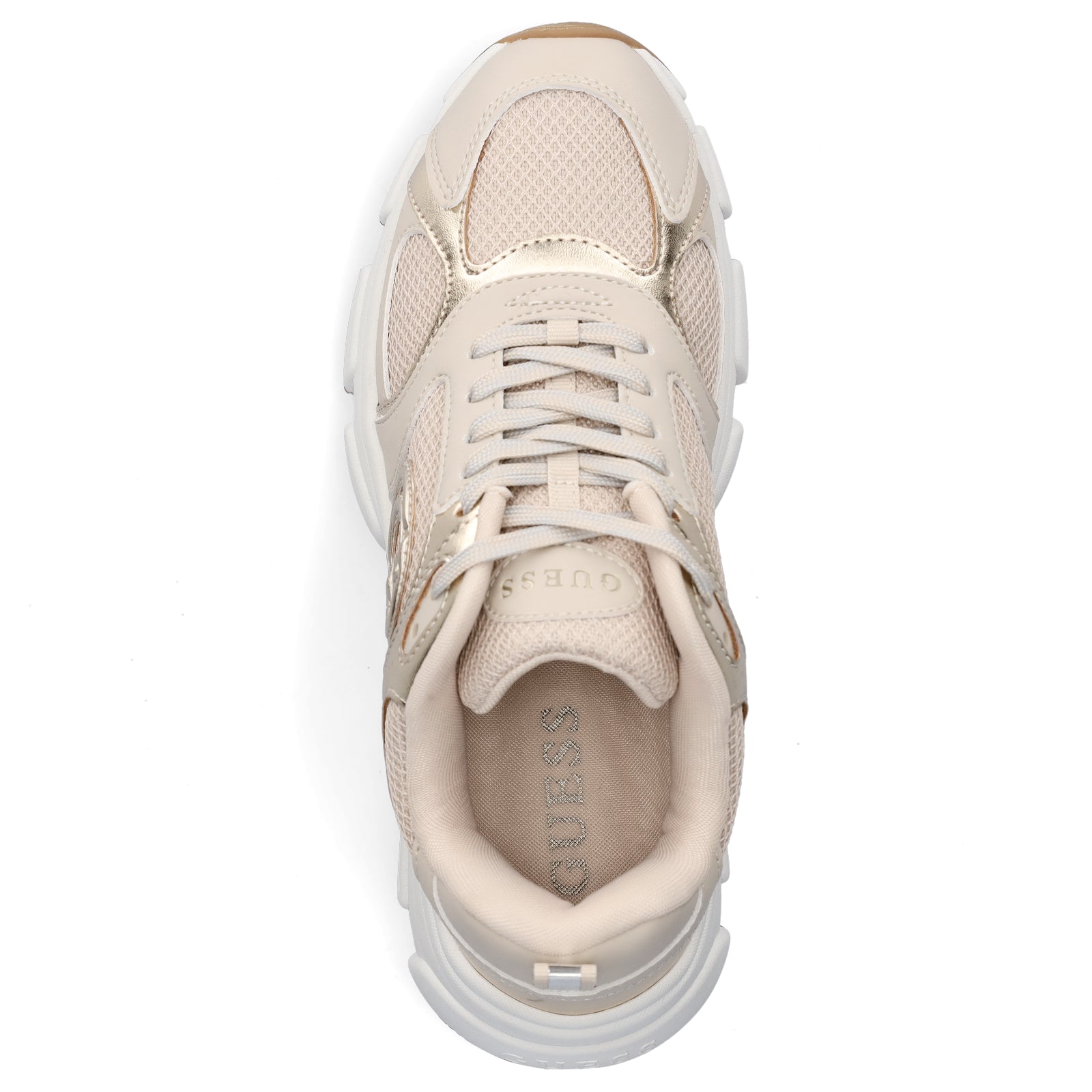 Guess Damen Sneaker Ibitha beige gold
