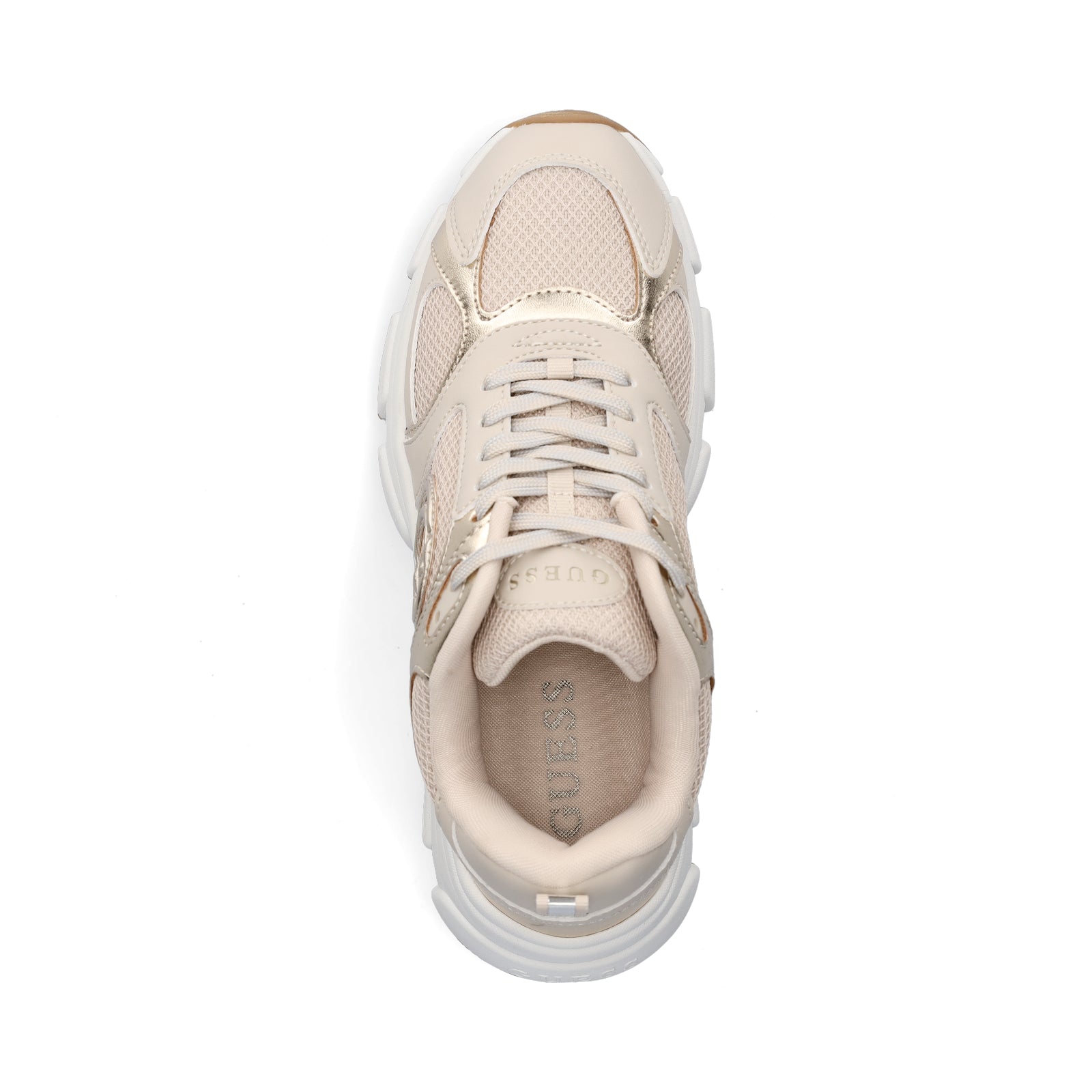 Guess Damen Sneaker Ibitha beige gold