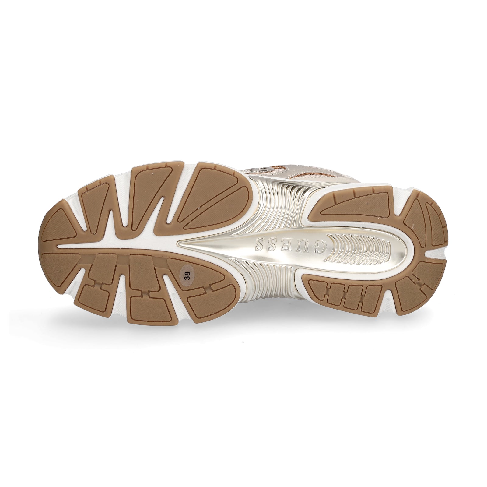 Guess Damen Sneaker Ibitha beige gold