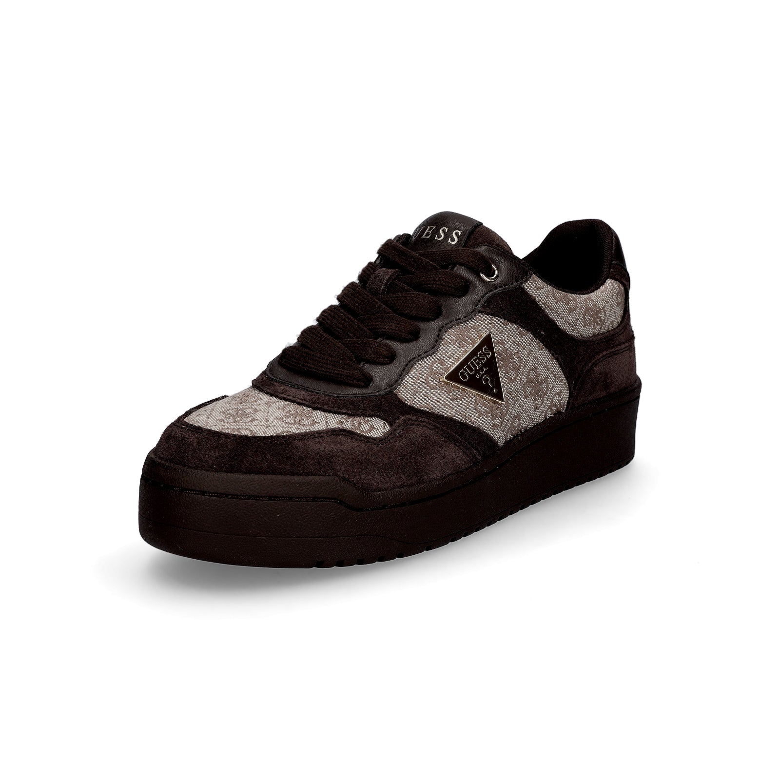 Guess Damen Sneaker Miram16 braun