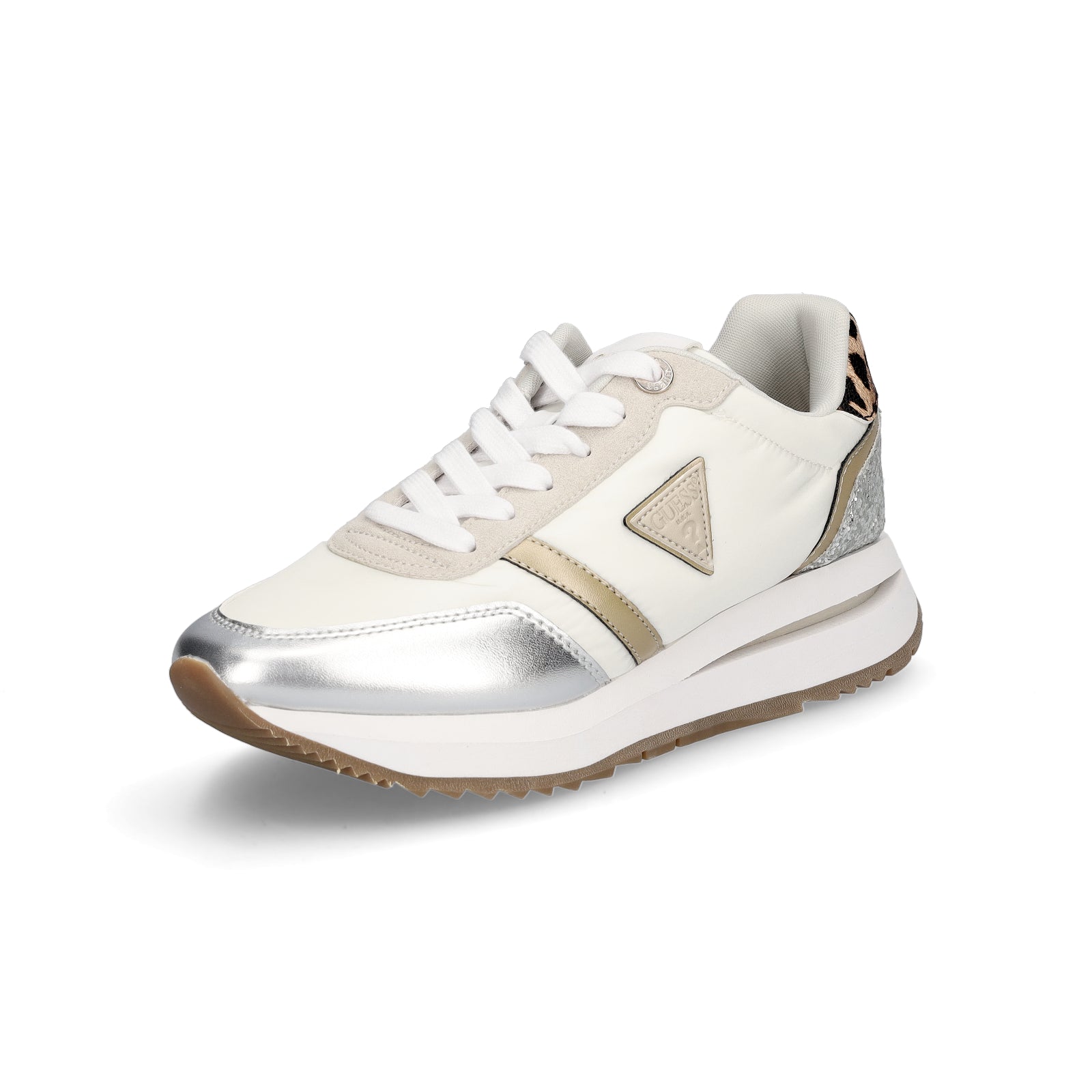 Guess Damen Sneaker Eagar2 offwhite leo